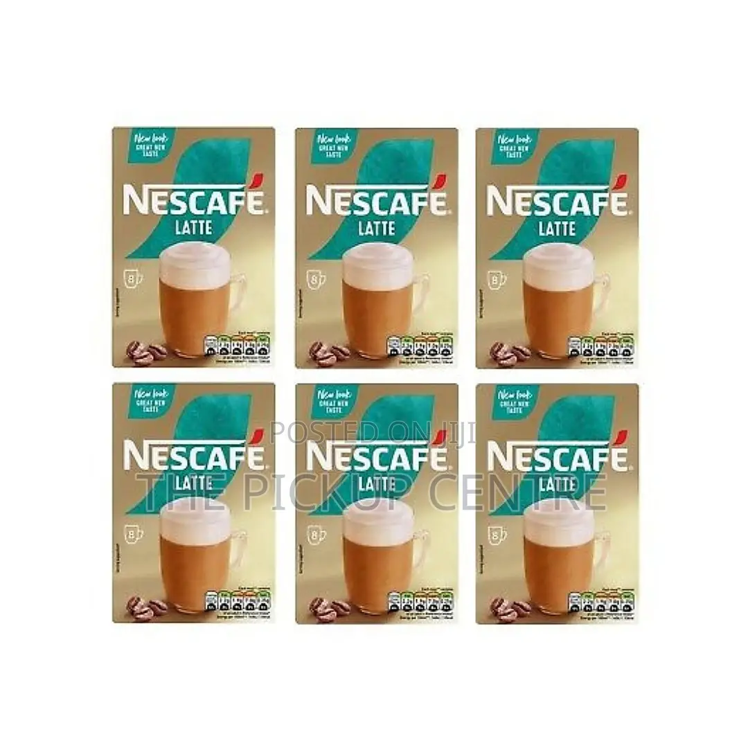 Nescafe Latte Coffee 144g Sachets (Pack of 8)