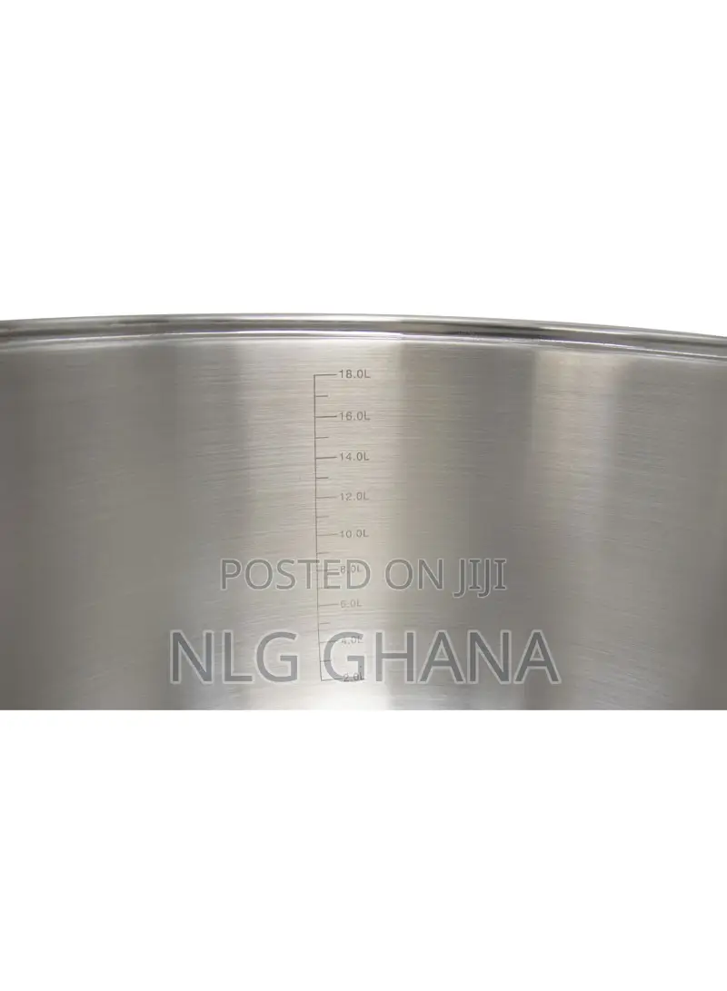 6 PCS 11.8/12.6/13.4" Stainless Steel Stockpot. Ghx2285