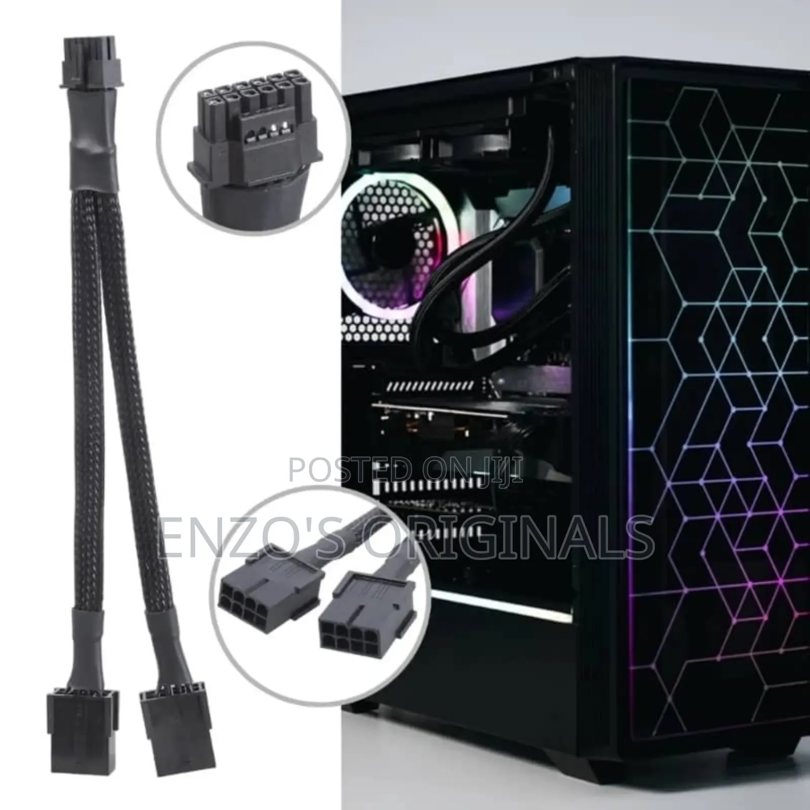 Double 8pin To 16pin 12+4pin  Power Cable For Rtx 40 Series