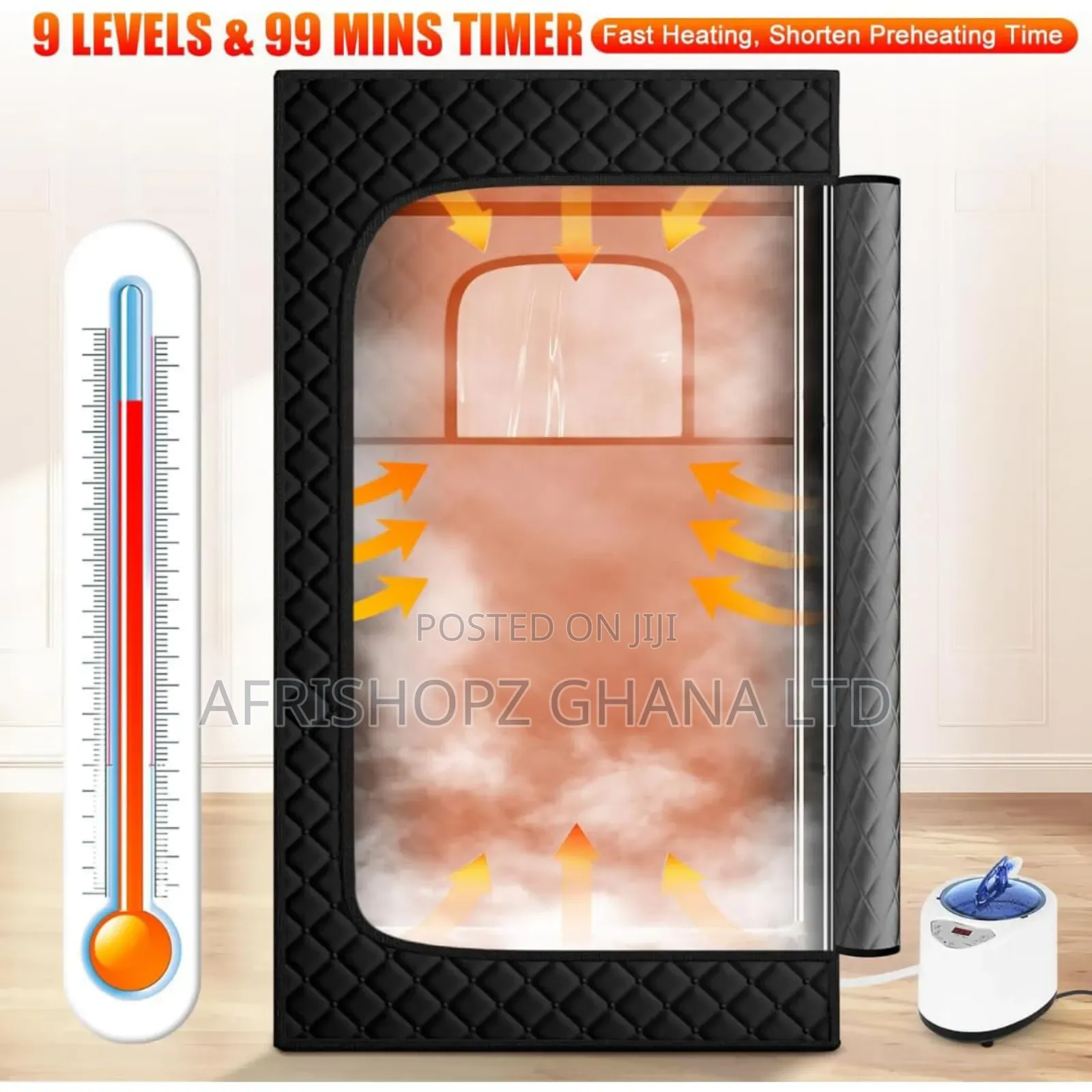 Portable Sauna Steamer and Tent