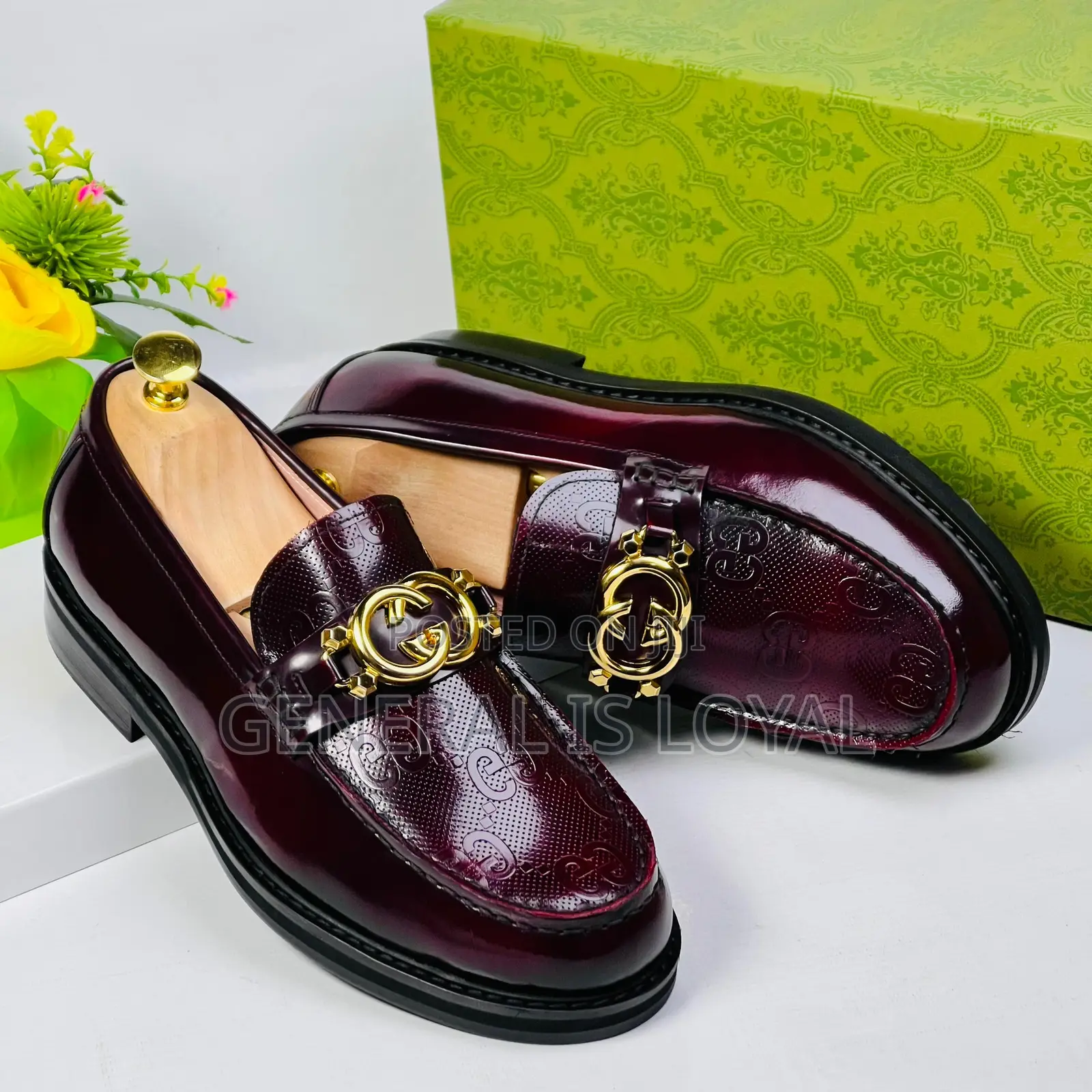 Gucci Bold Wine Men’S Shoe