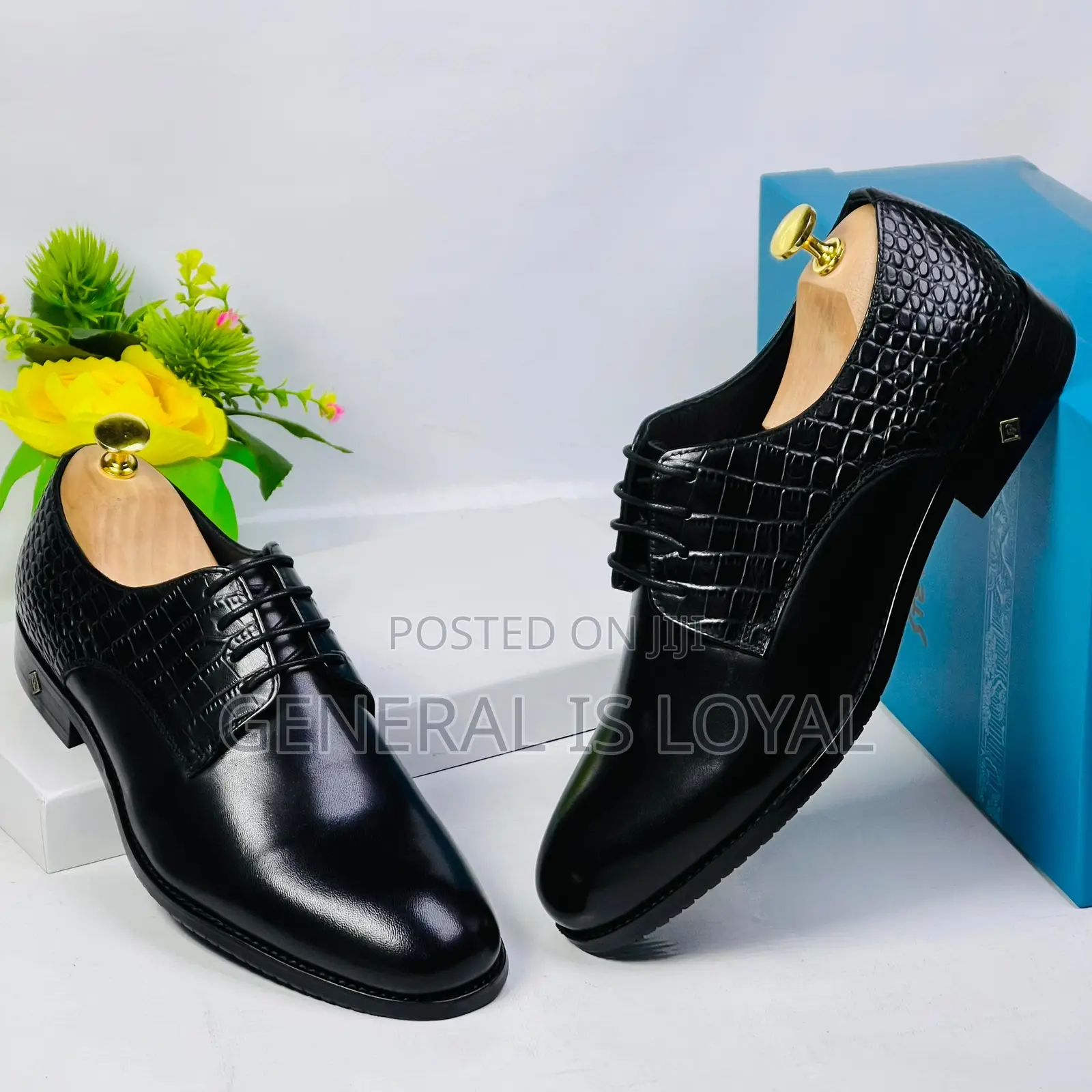 Steve Riots Executive Black Men’S Shoe
