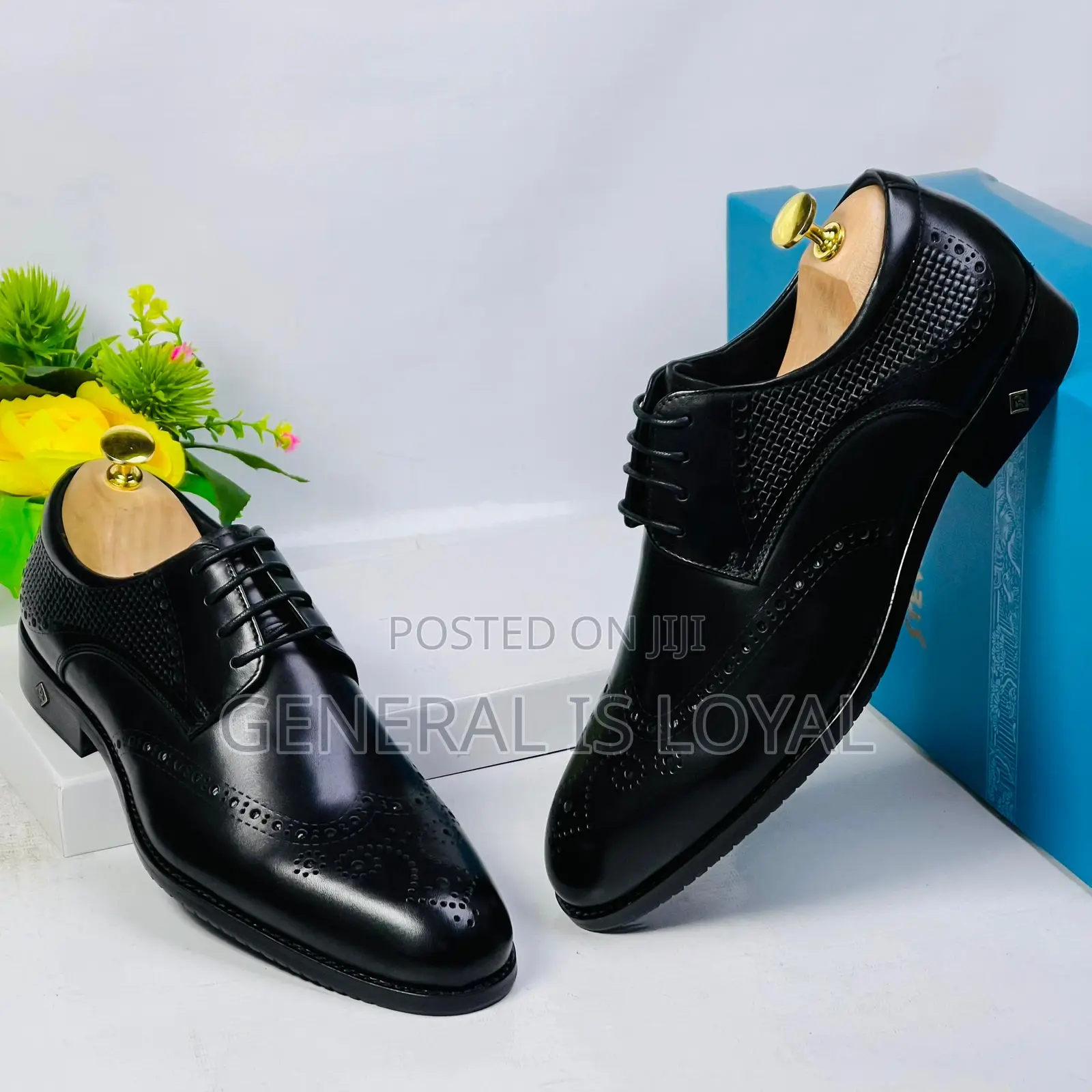 Steve Riots Executive Black Men’S Shoe