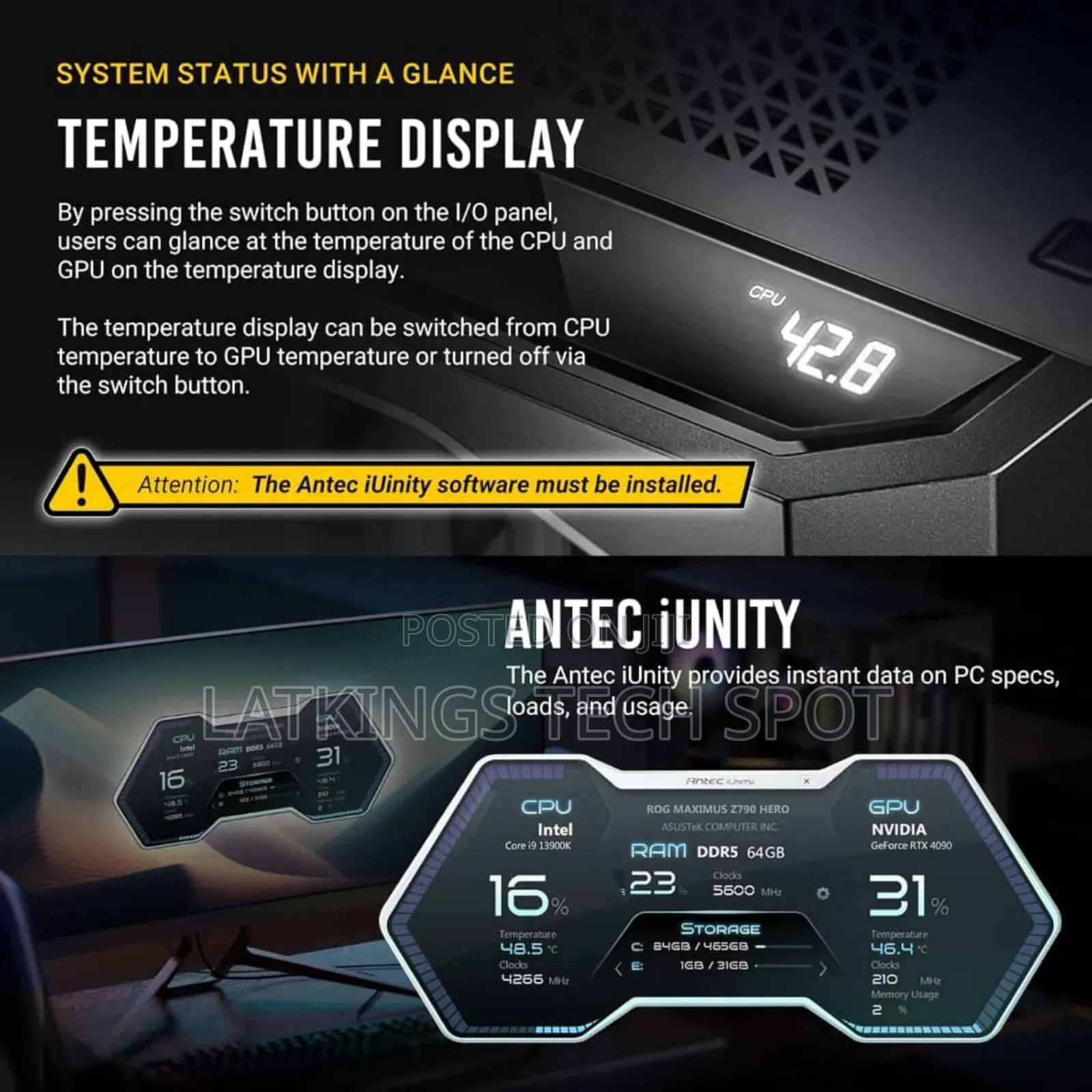 Antec Performance 1ft With 4 Fans