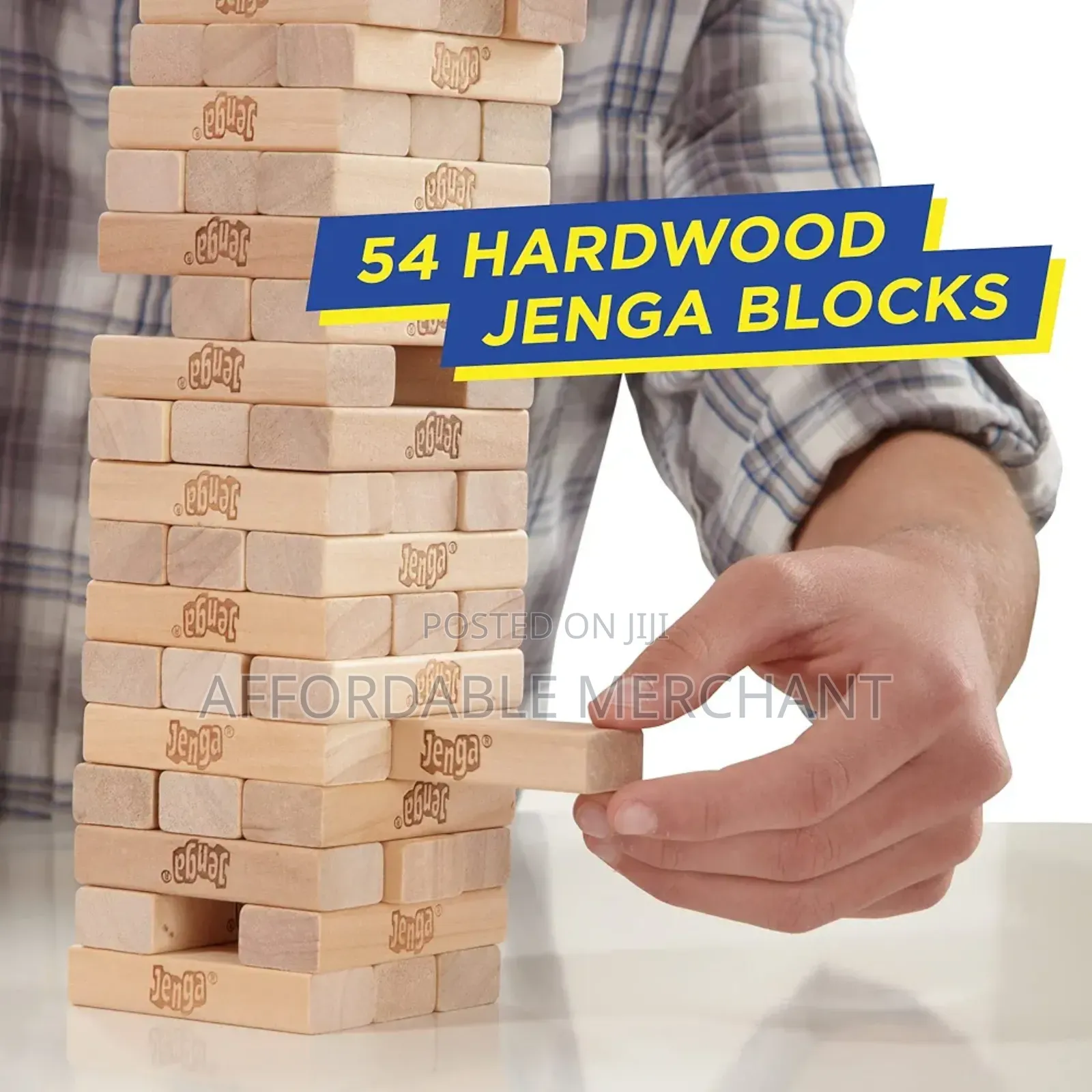 Jenga Game Made Of Quality Wood