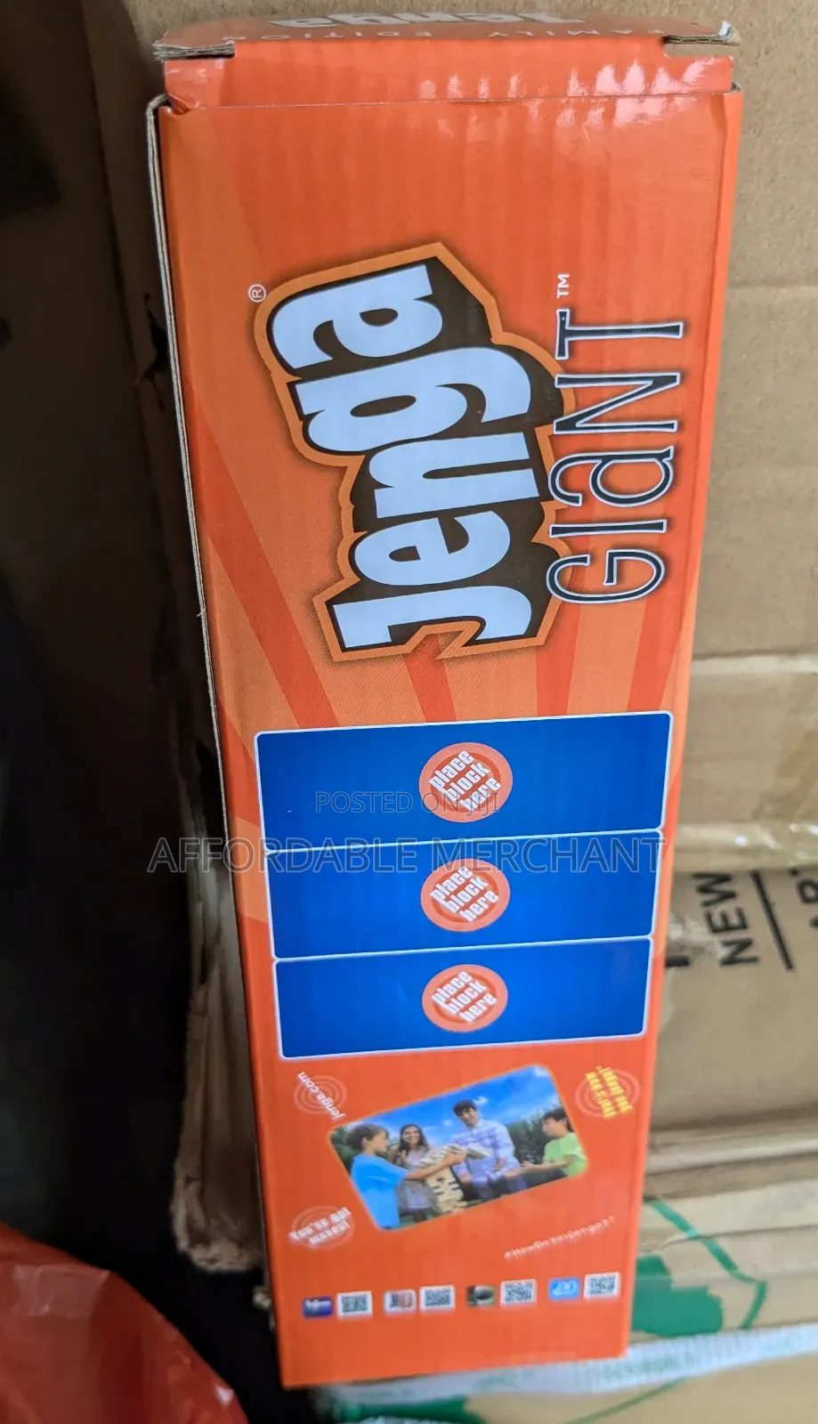 Jenga Giant Can Stack to 3 Feet and Higher!