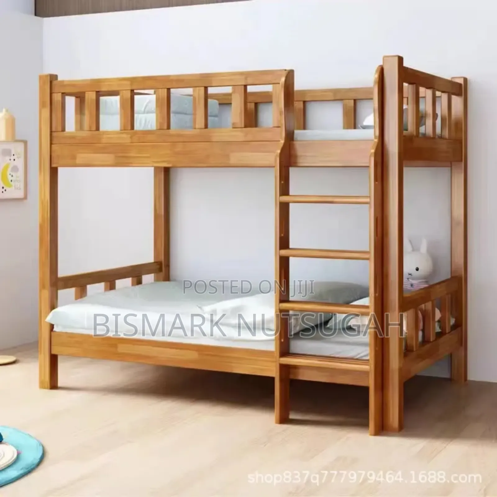 Wooden Bunk Bed Frame Dormitory