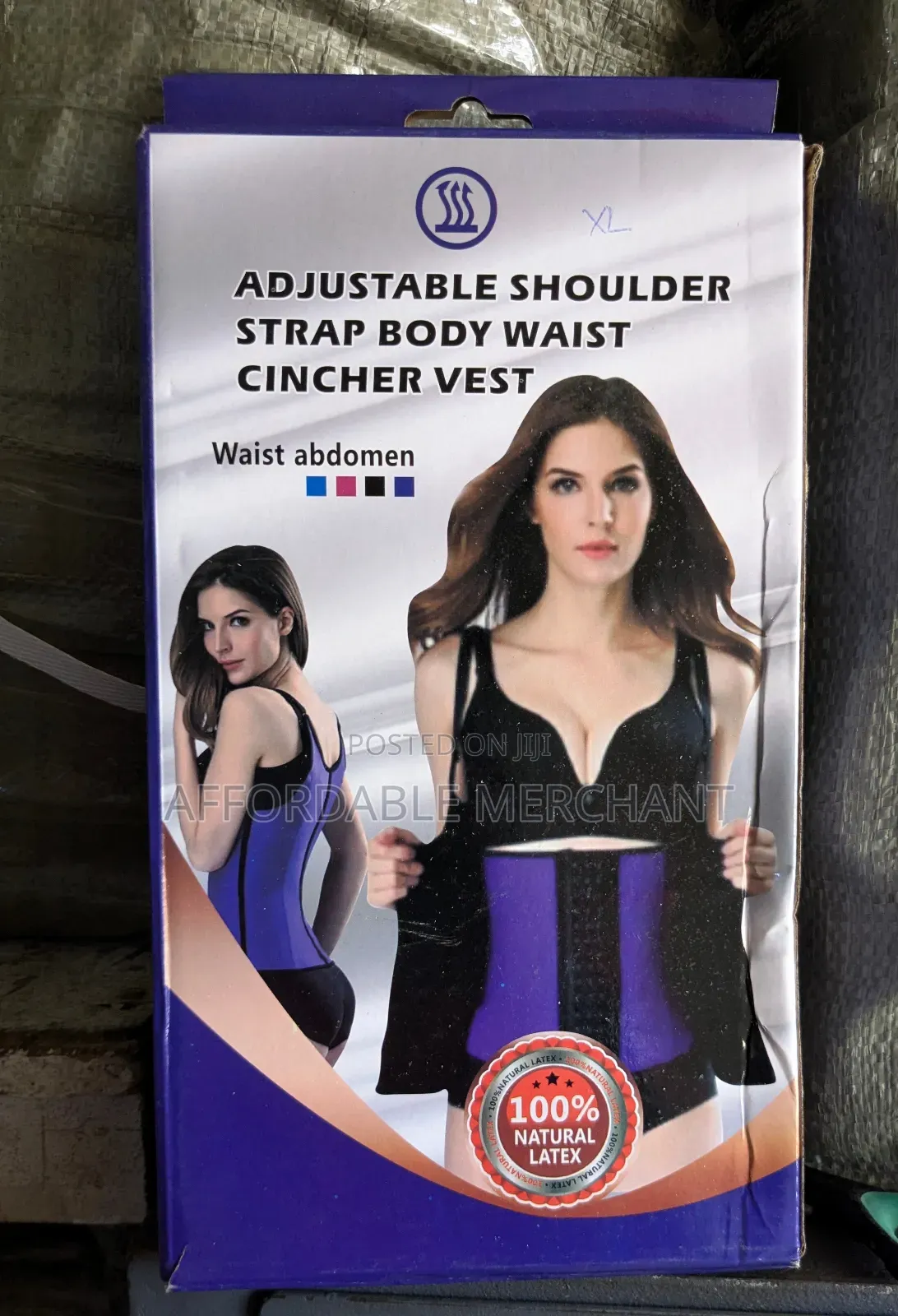Adjustable Shoulder Strap Body Waist Cincher Vest