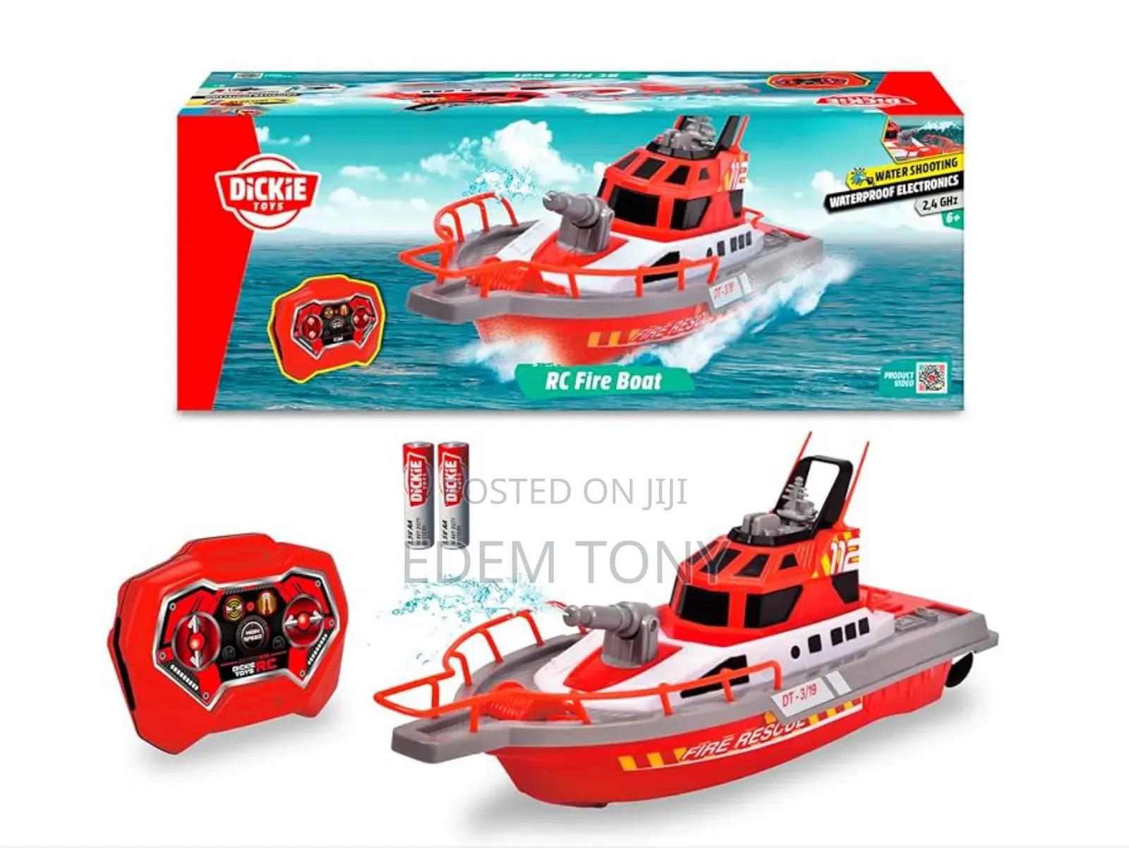 Remote Control Fire Boat