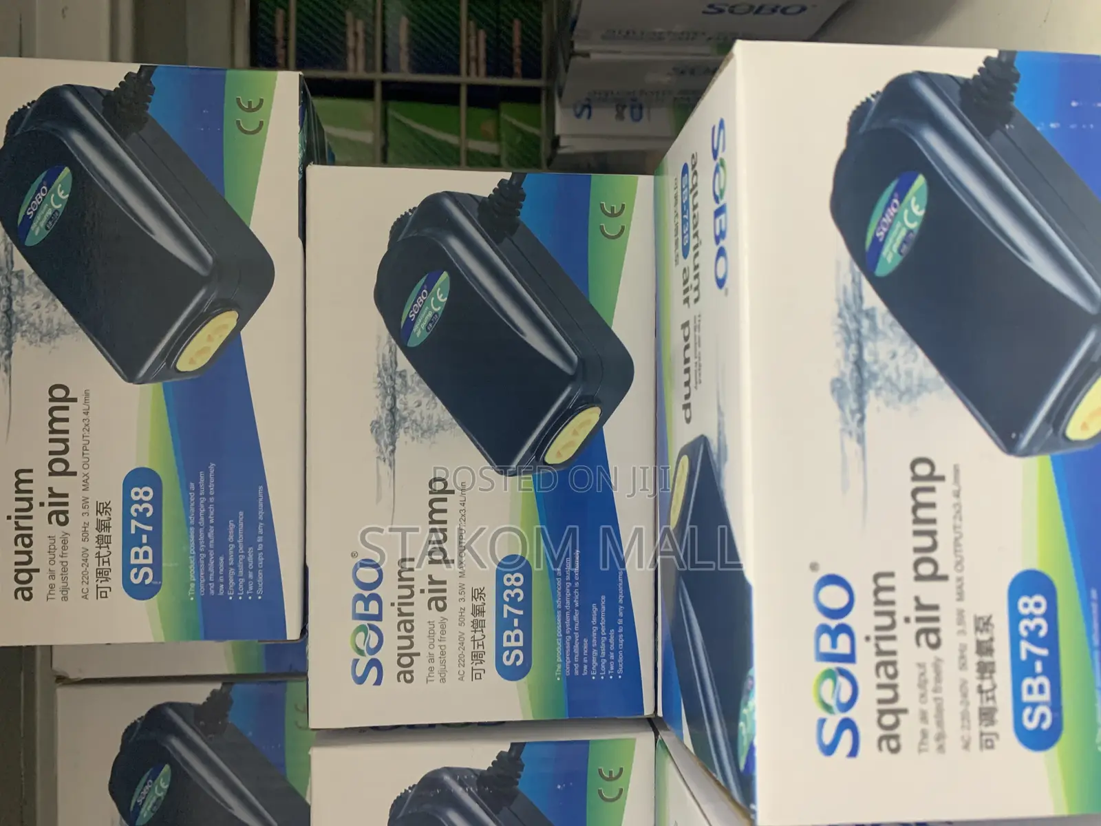 Sobo Aquarium Air Pump Sb-738