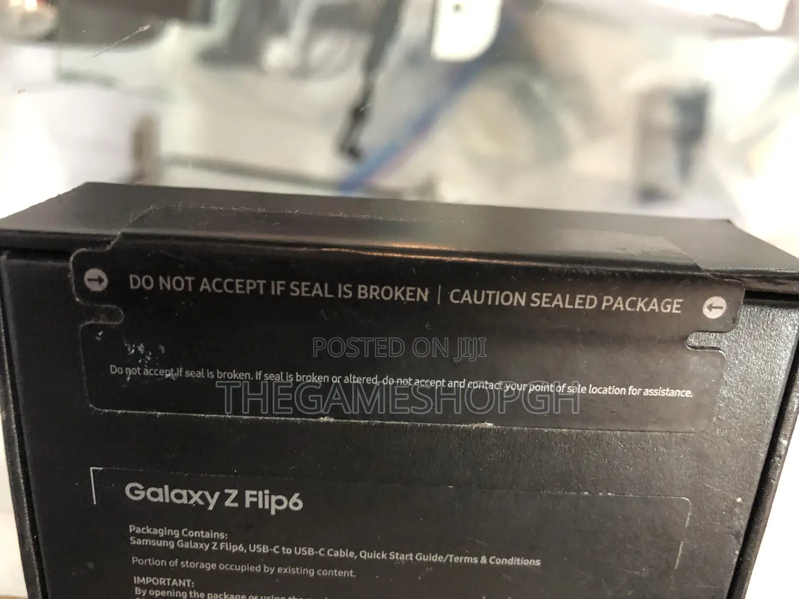 New Samsung Galaxy Z Flip6 256 GB Black