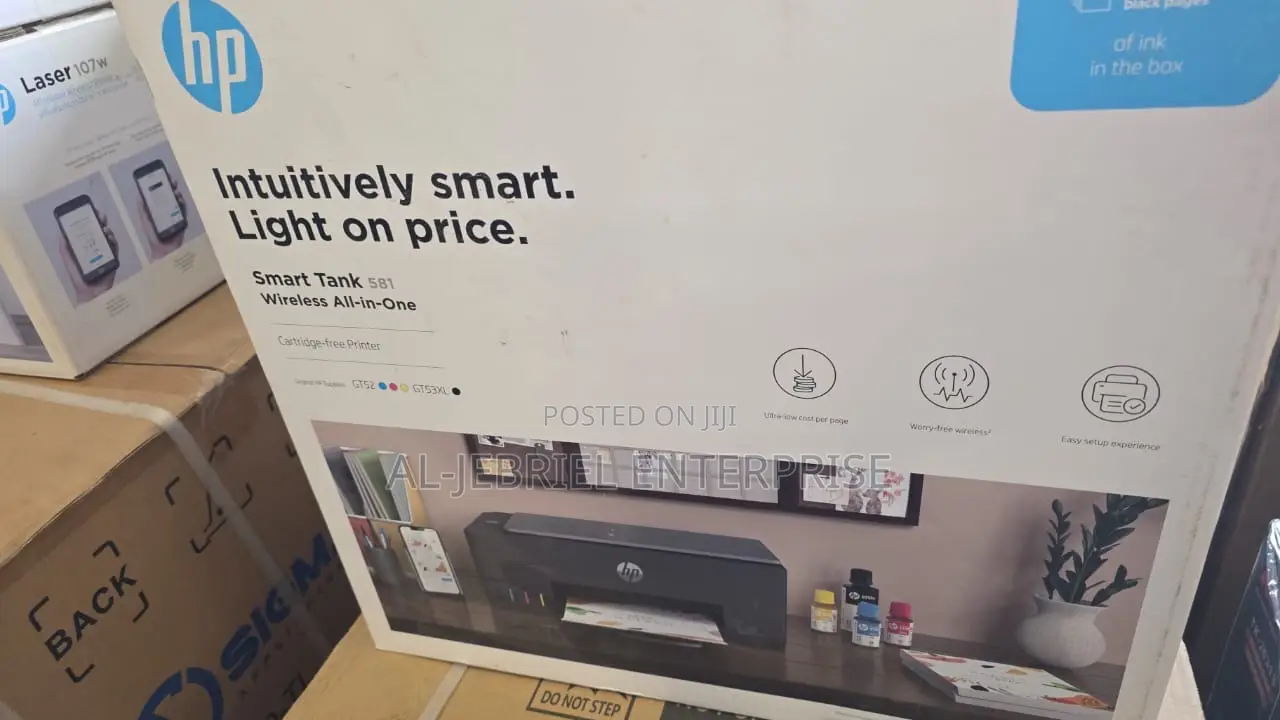 Hp Smart Tank 581 Printer