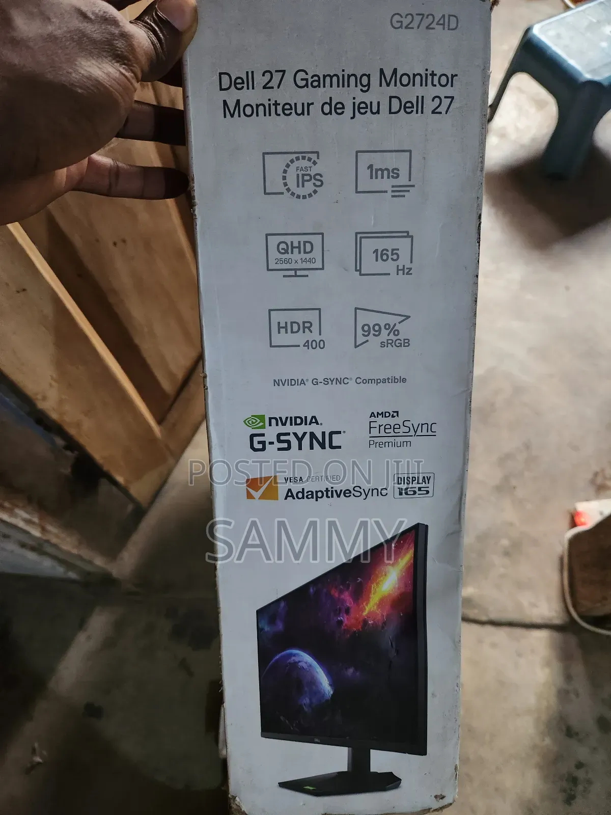 180hz Gsync Freesync HDR Dell Gaming Monitor Read Description First