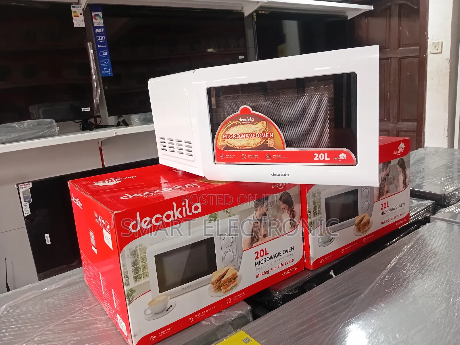 Decakila Microwave Perfect for Leftovers