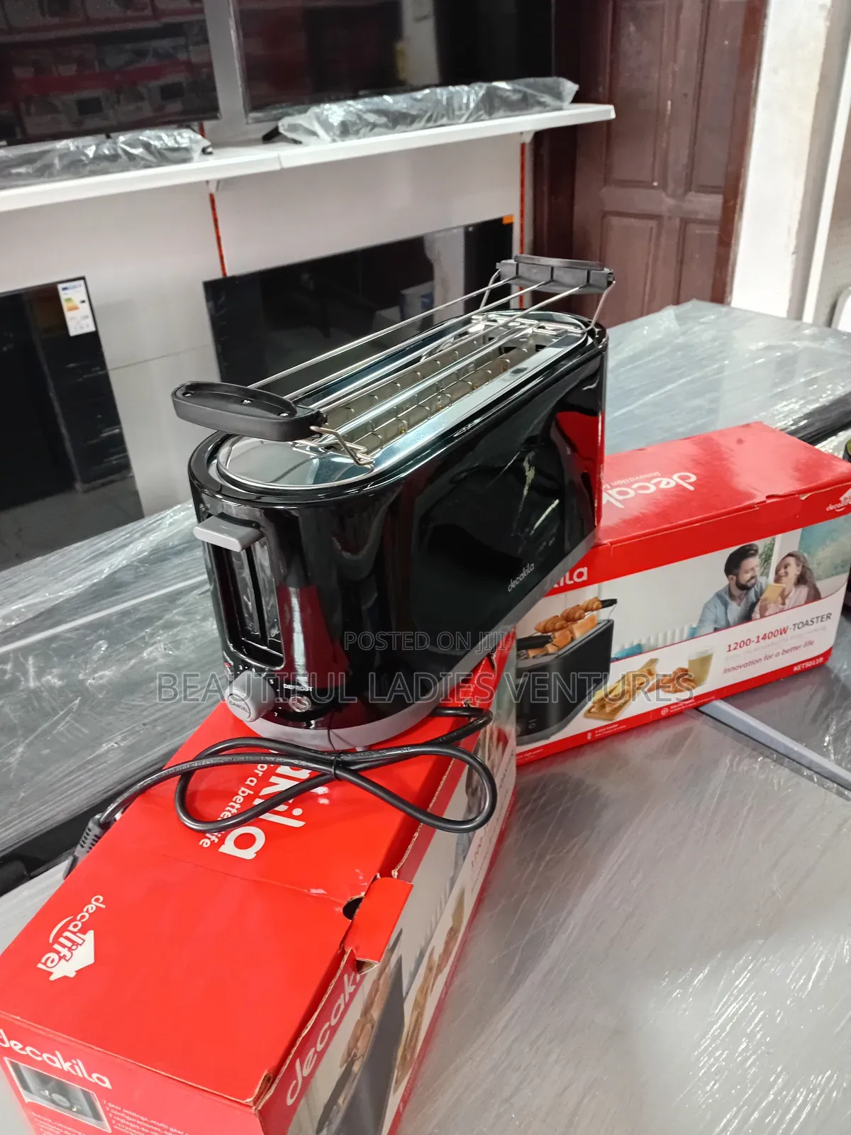 Decakila 1200w 1400w Toaster