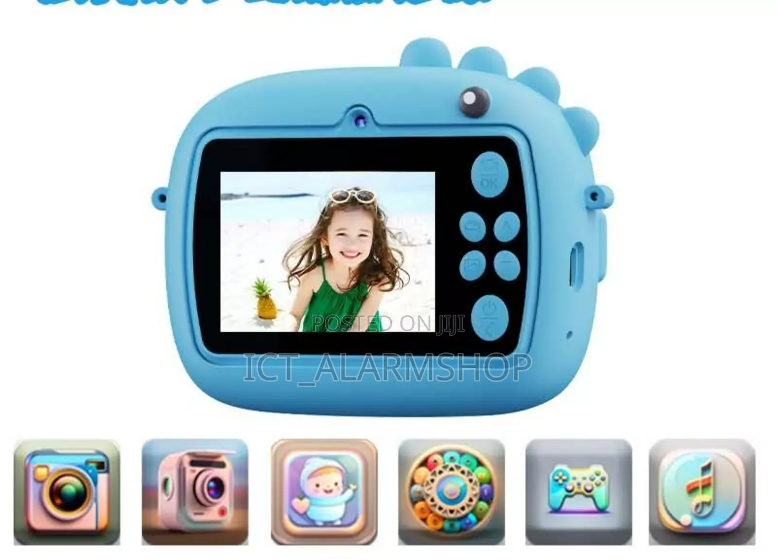 Children's Print Camera Hd Cartoon Water Painting