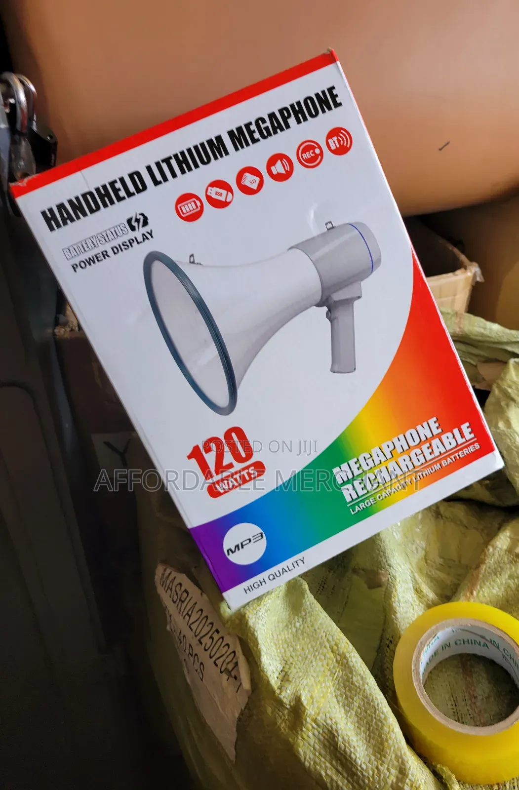 Megaphone Rechargeable Large Capacity Lithium Batteries