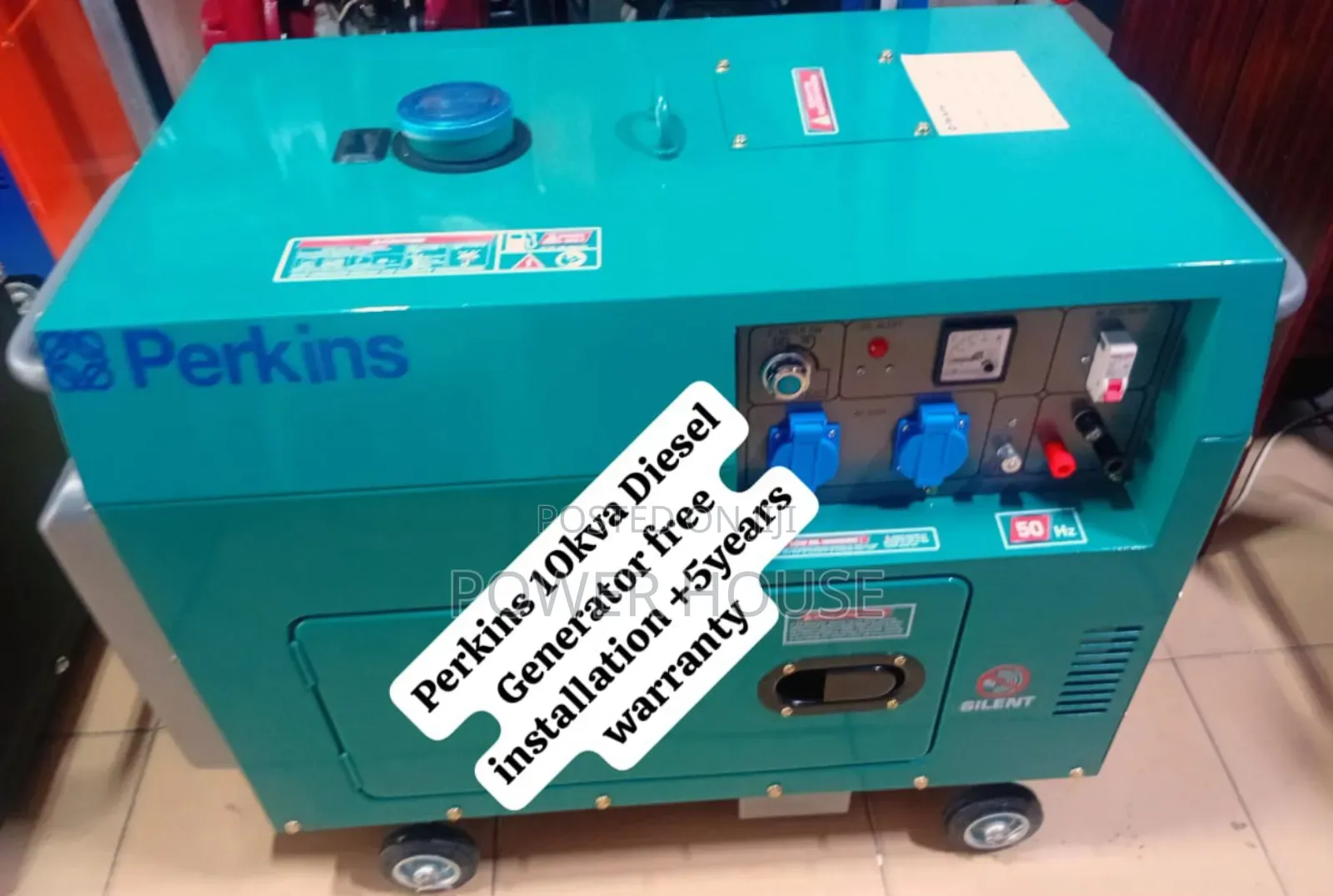 Ecogen Perkins Diesel Generator 10kva Silent