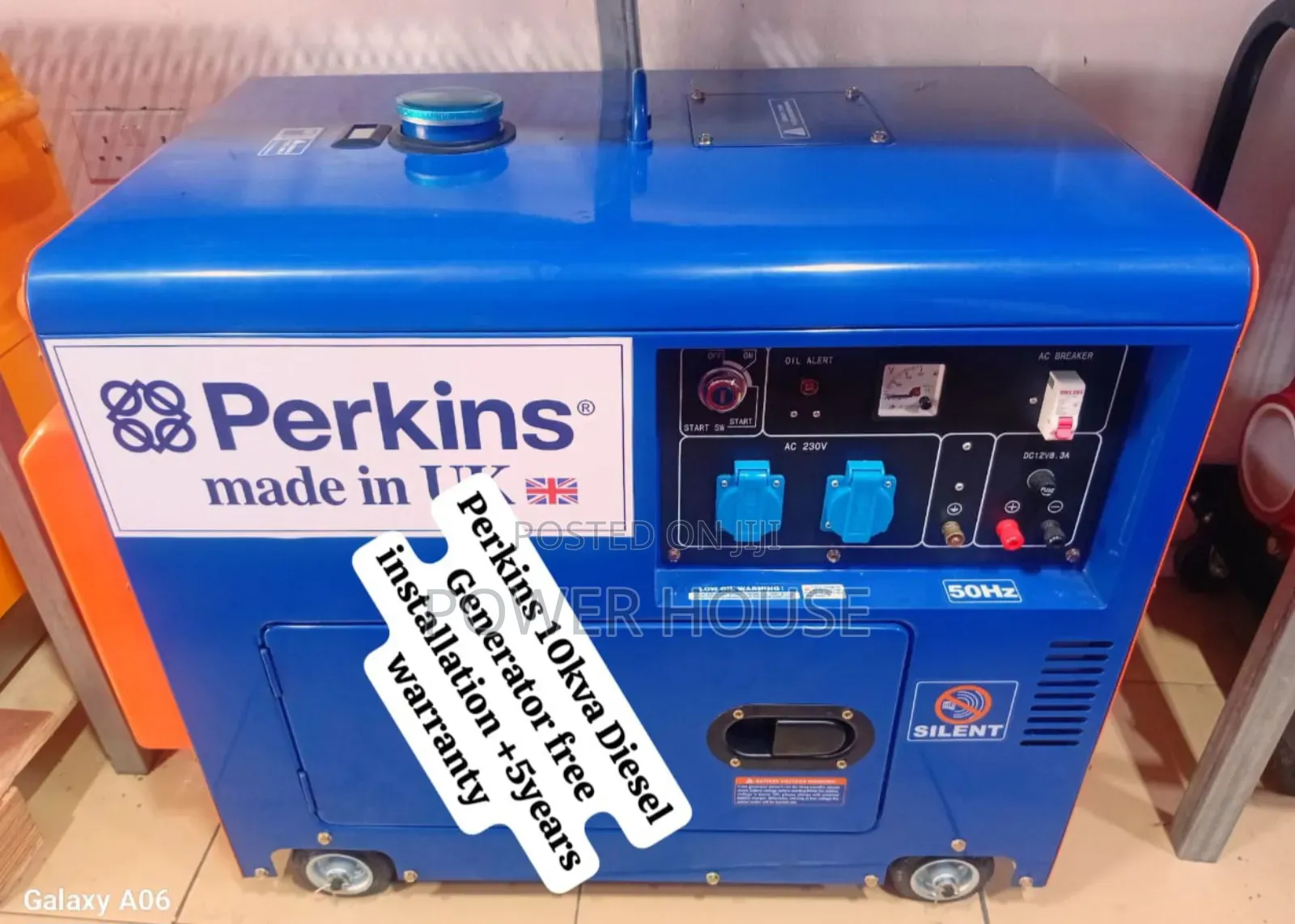 Ideal Energy Perkins Diesel Generator 10kva Silent