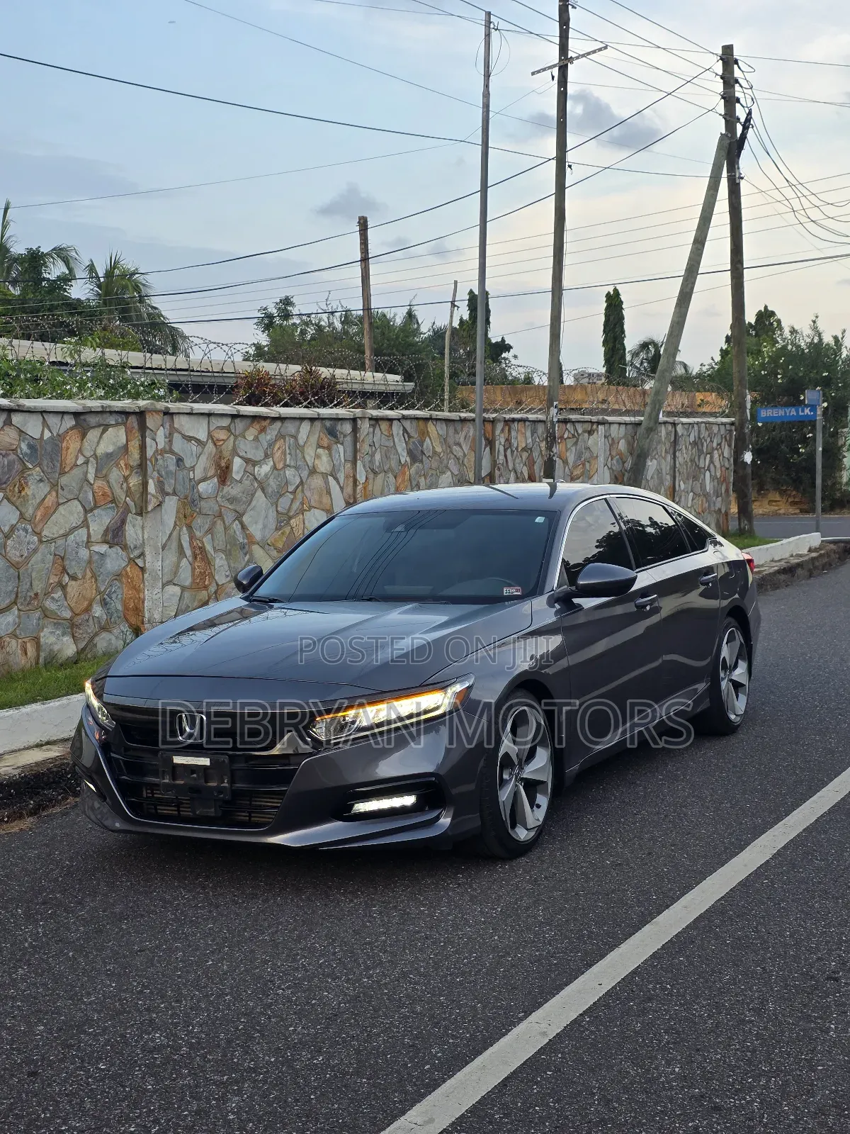 Honda Accord Sport 2018 Gray