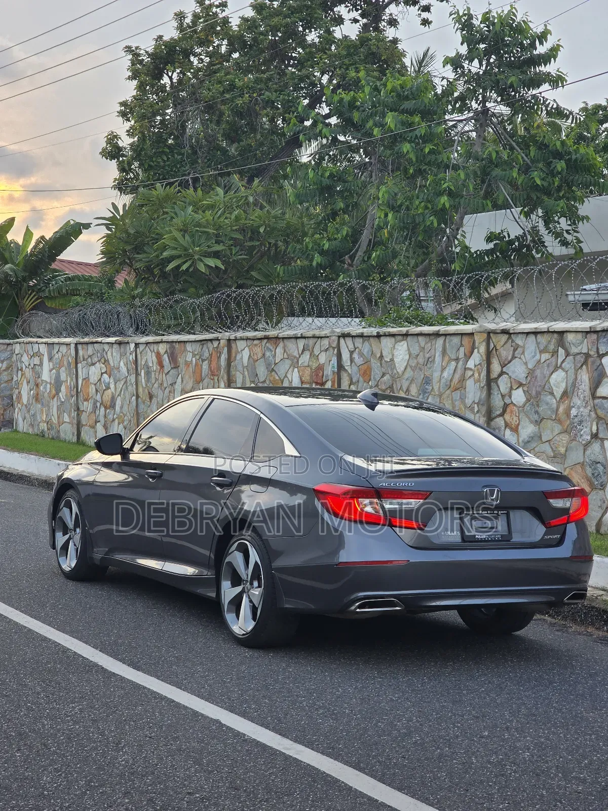 Honda Accord Sport 2018 Gray