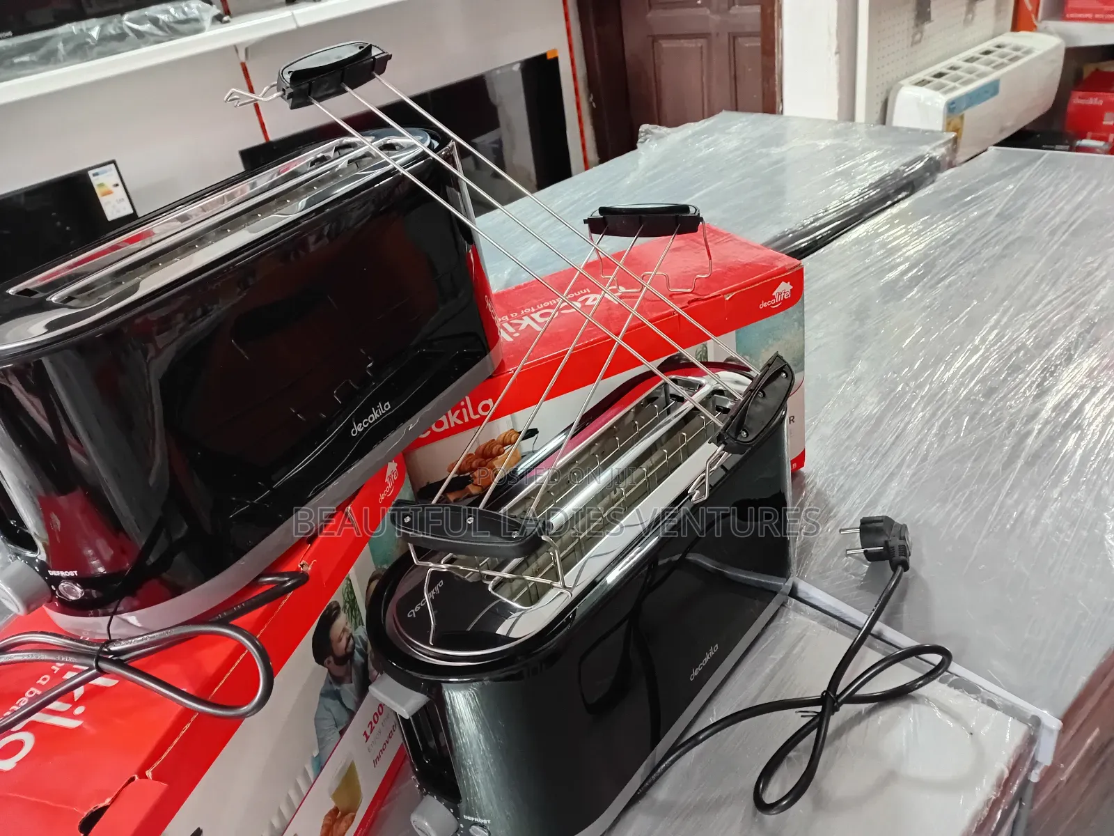 Decakila 1200-1400w Crunch Master Toaster