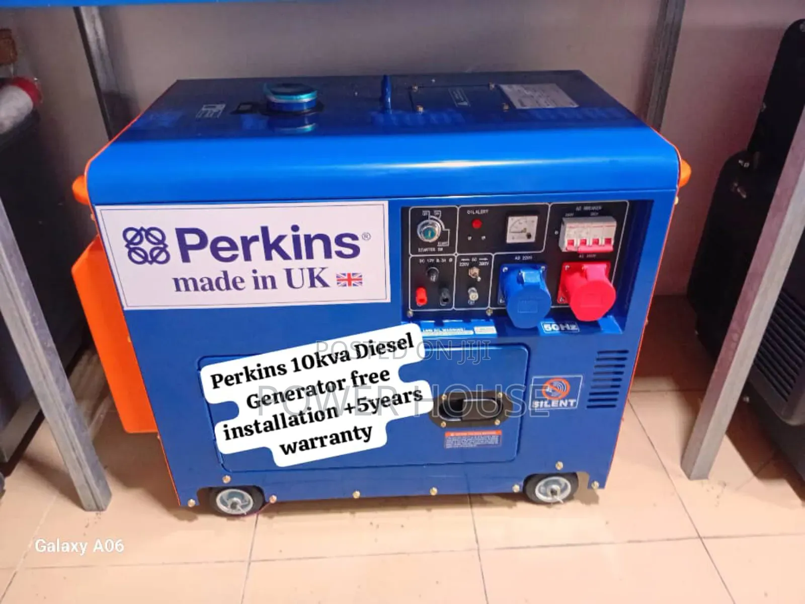 Energy Oddity Perkins Diesel Generator 10kva Silent