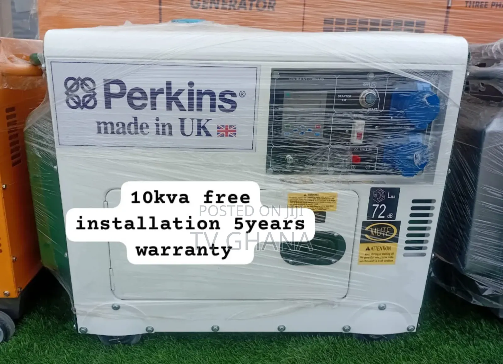 Let the Gen Handle It Perkins 10kva Diesel 13000watts Diesel