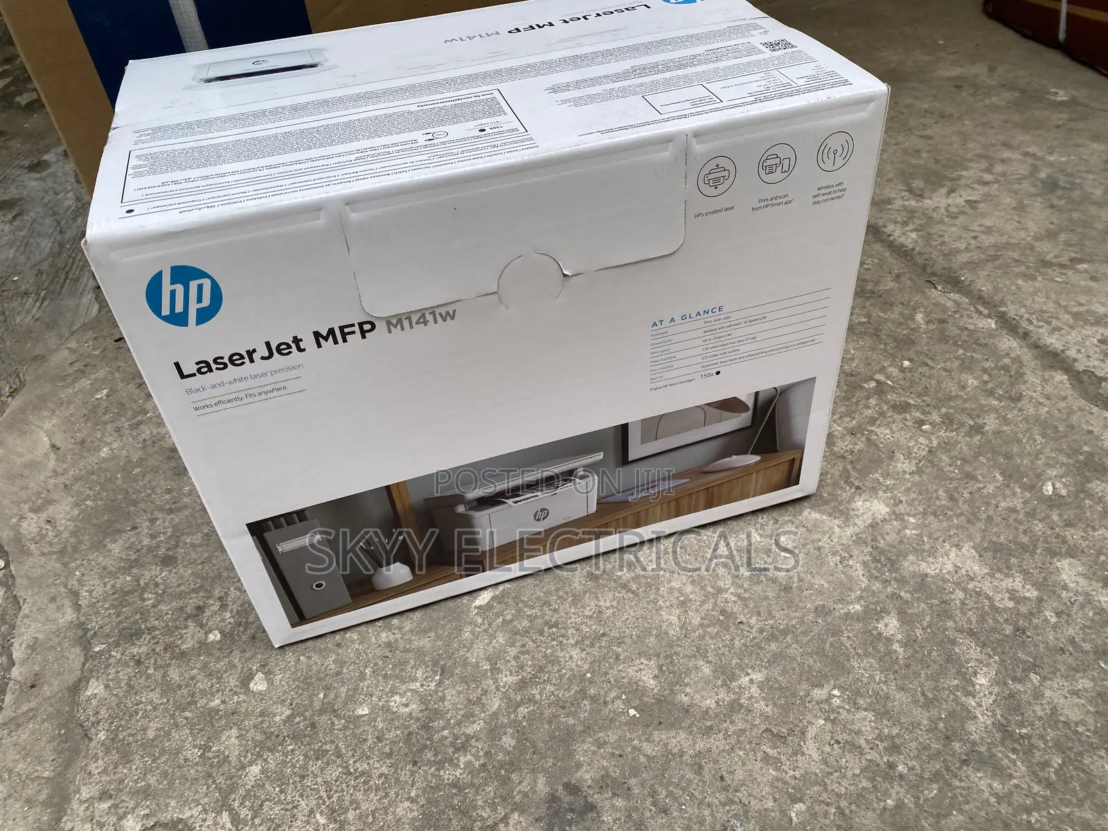Hp Laserjet MFP M141w 3in1 Wireless Black White Printer