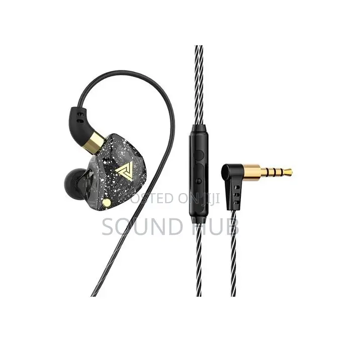 QKZ 3.5mm in-Ear Dynamic Hifi Monitor Earphone With Mic