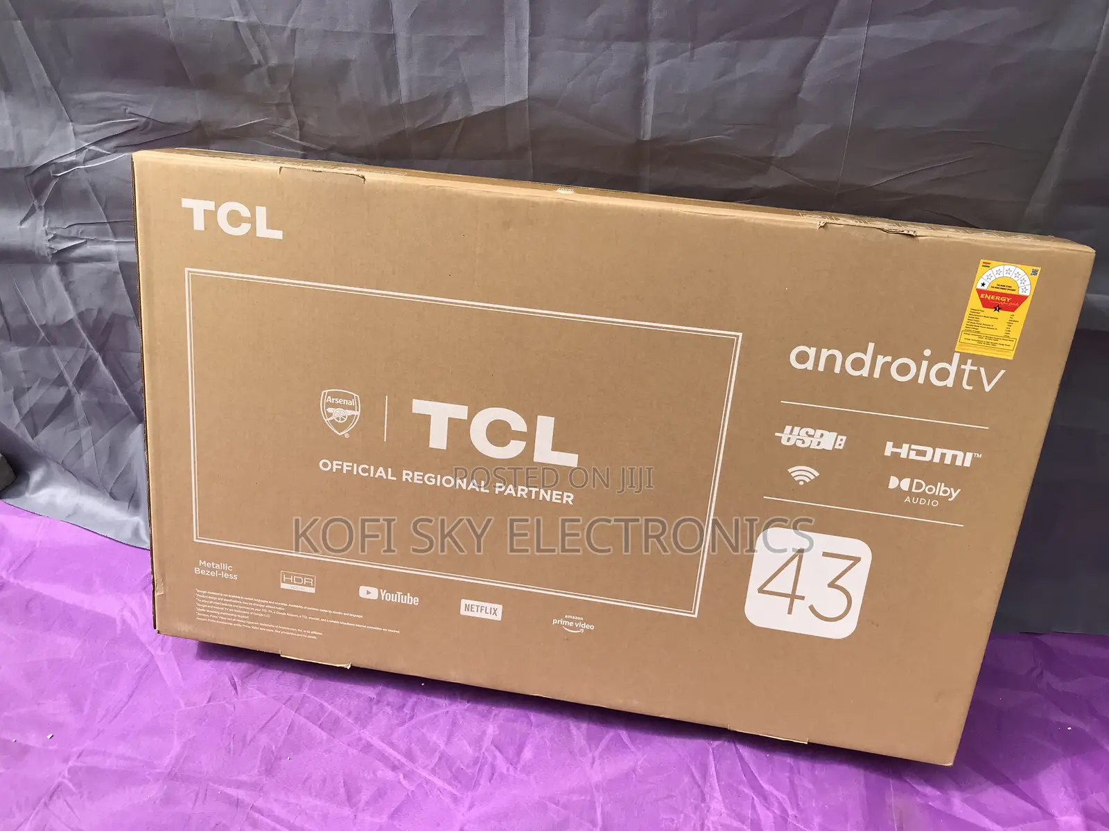 Enduring TCL 43inches Smart Android Tv