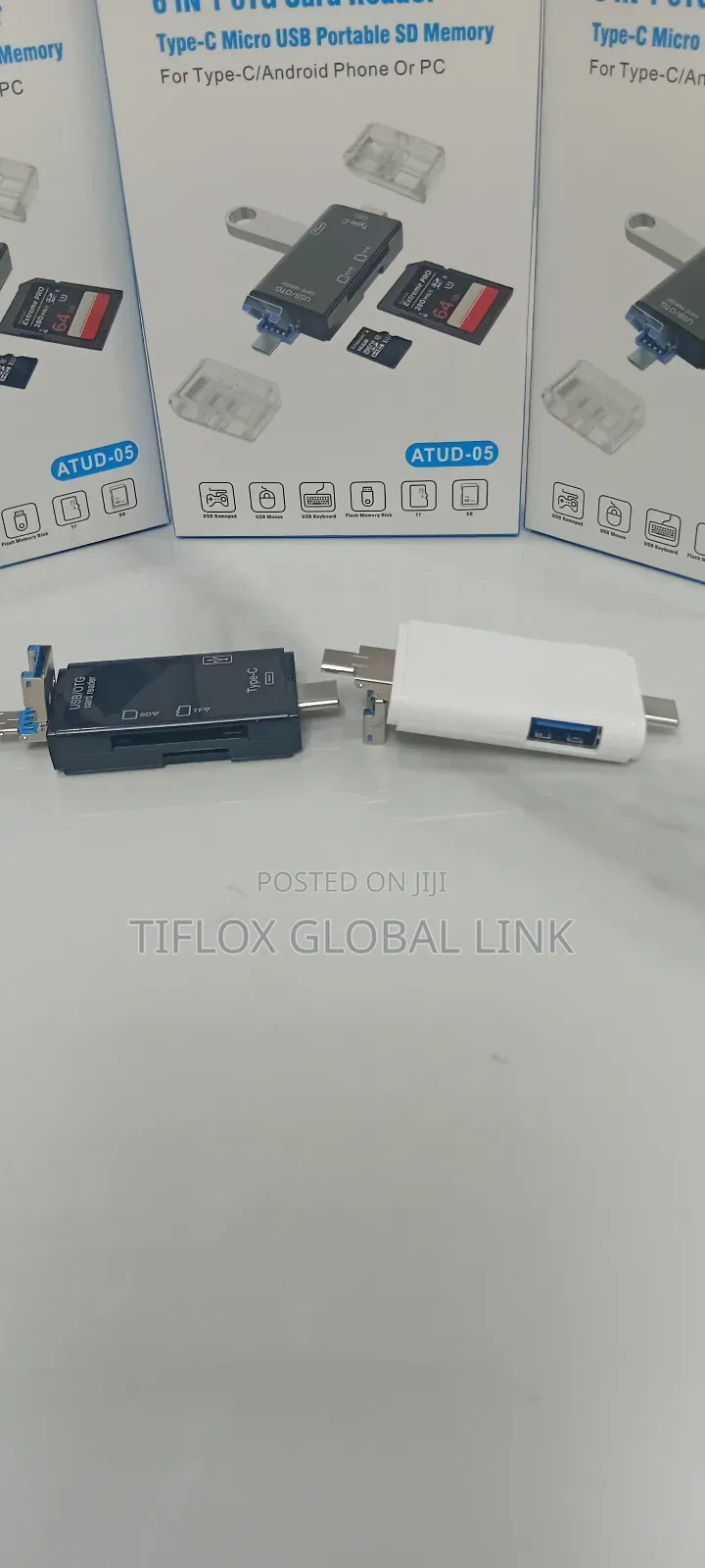 6in1 Otg Card Reader