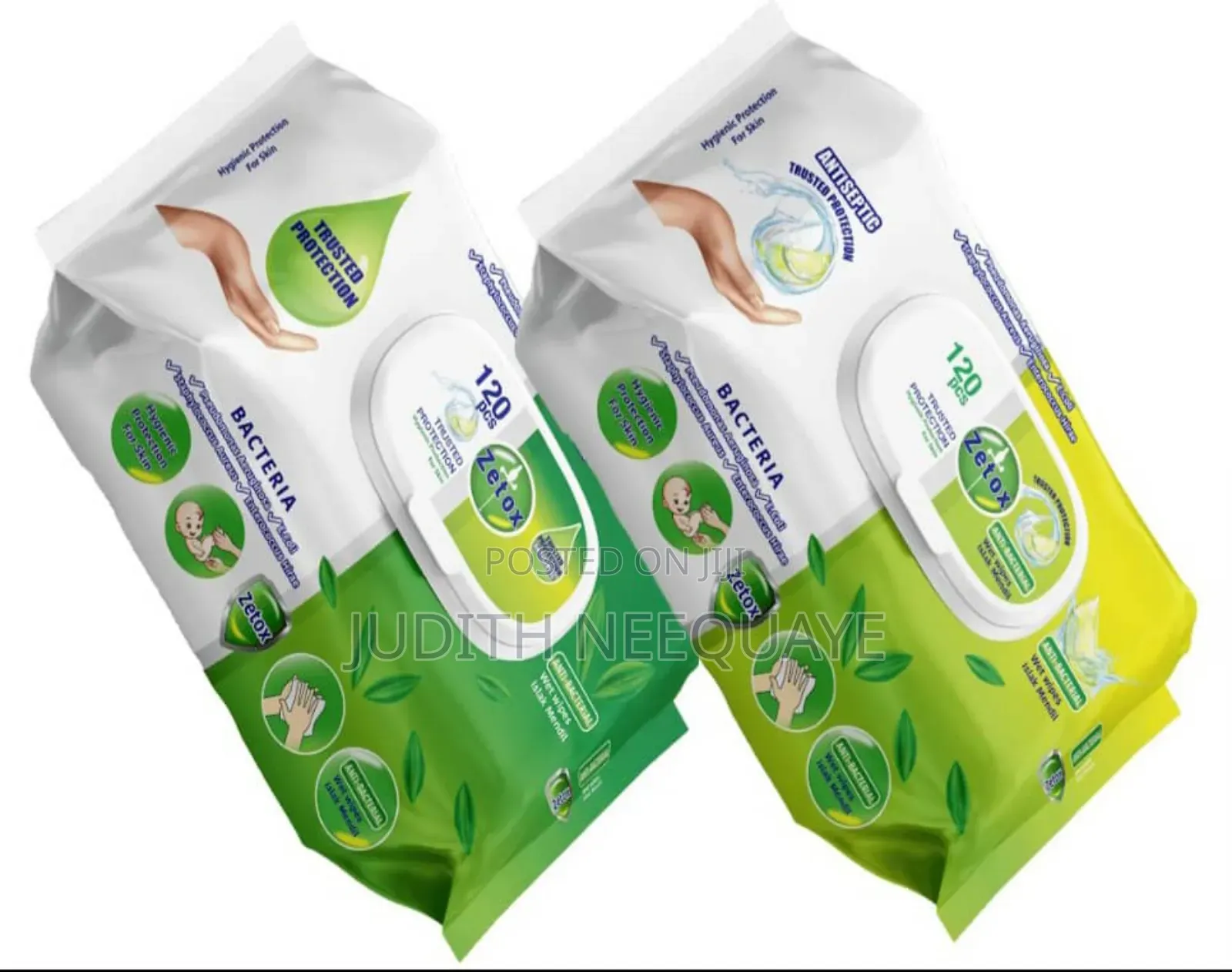 Zetox Wipes