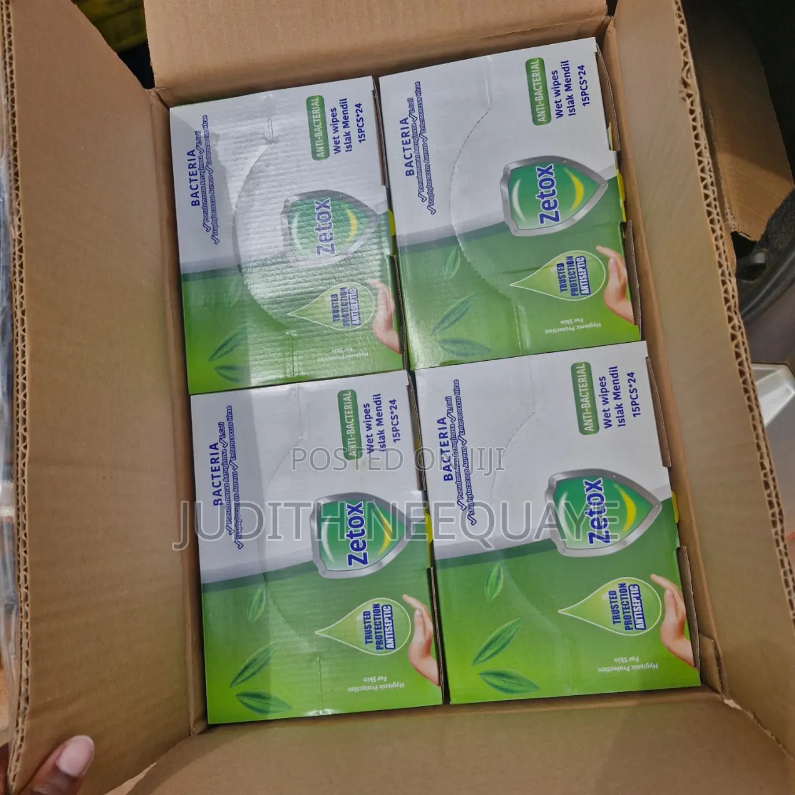 Zetox Wipes