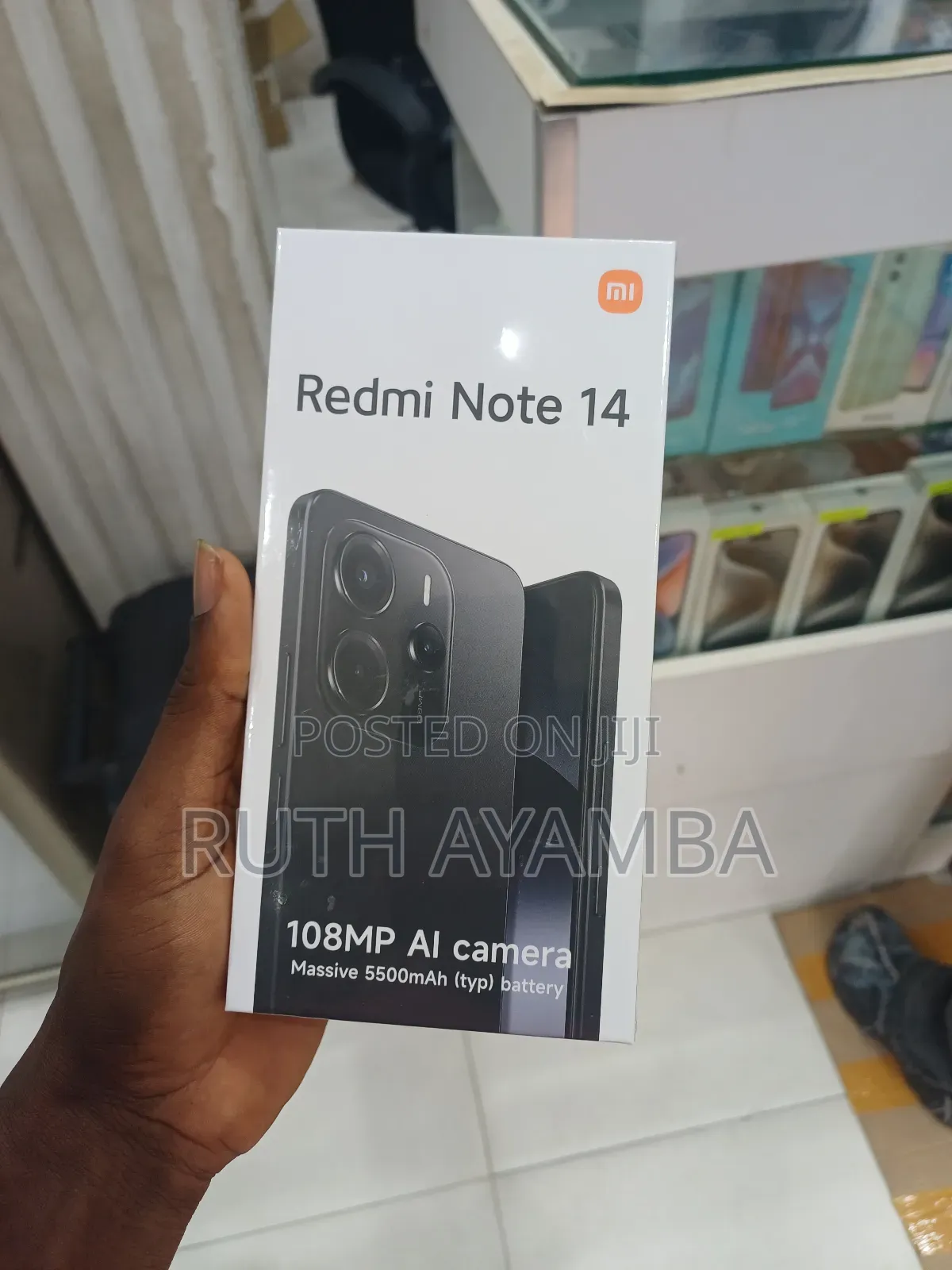New Xiaomi Redmi Note 14 256 GB Black