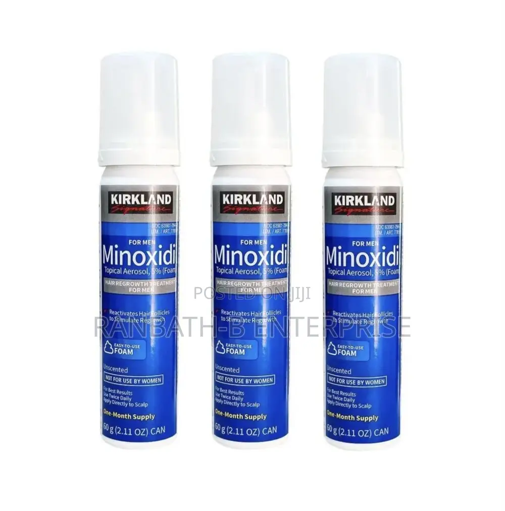 Kirkland Foam for Baldness (1 Bottle)
