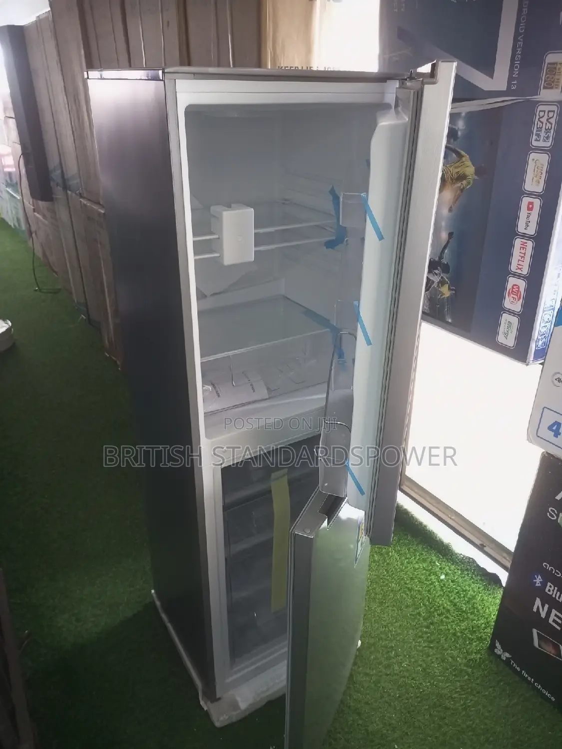 Brave 246l Nasco Nasd2-33 Fridge Freezer Systematic Set