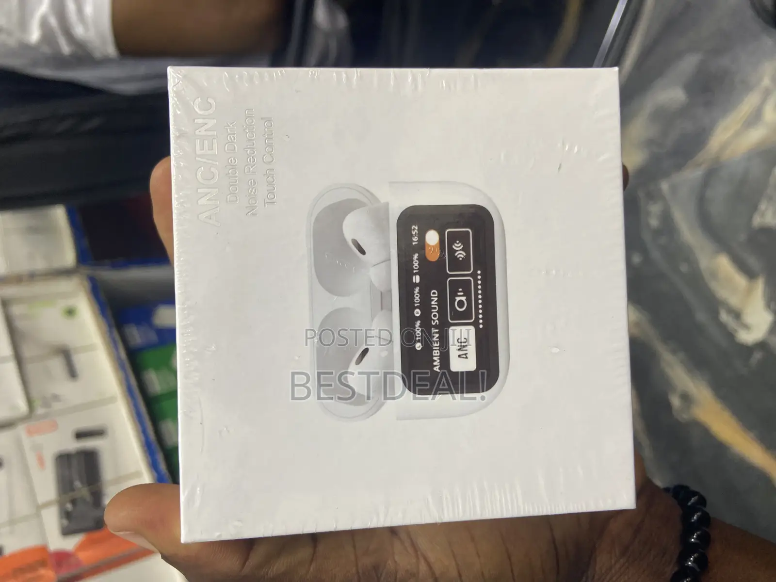 Elevate Your Audio Experience With Double Dark Airpods!