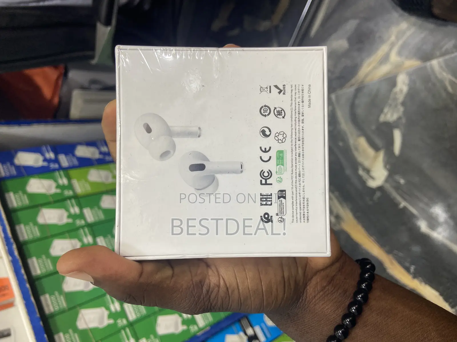 Elevate Your Audio Experience With Double Dark Airpods!