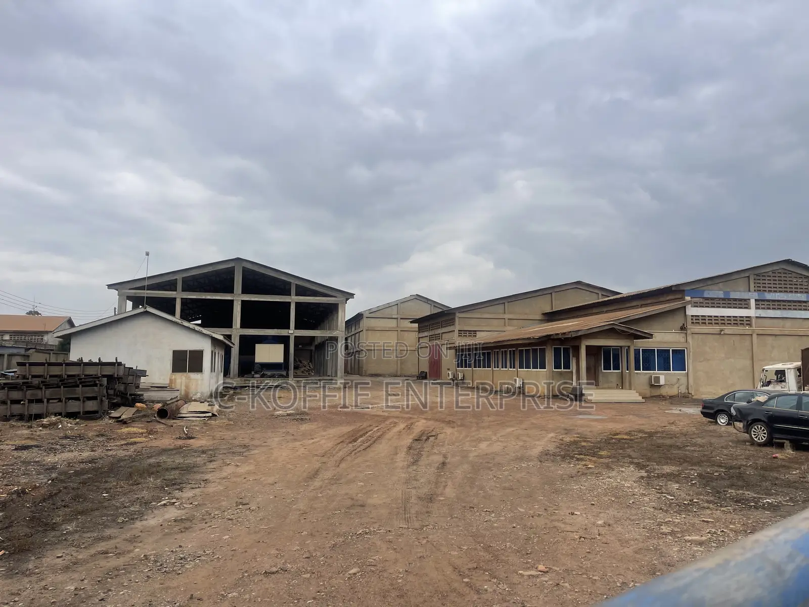 3accers Land + 10,000 SQM for Sale at Tema Industrial Area