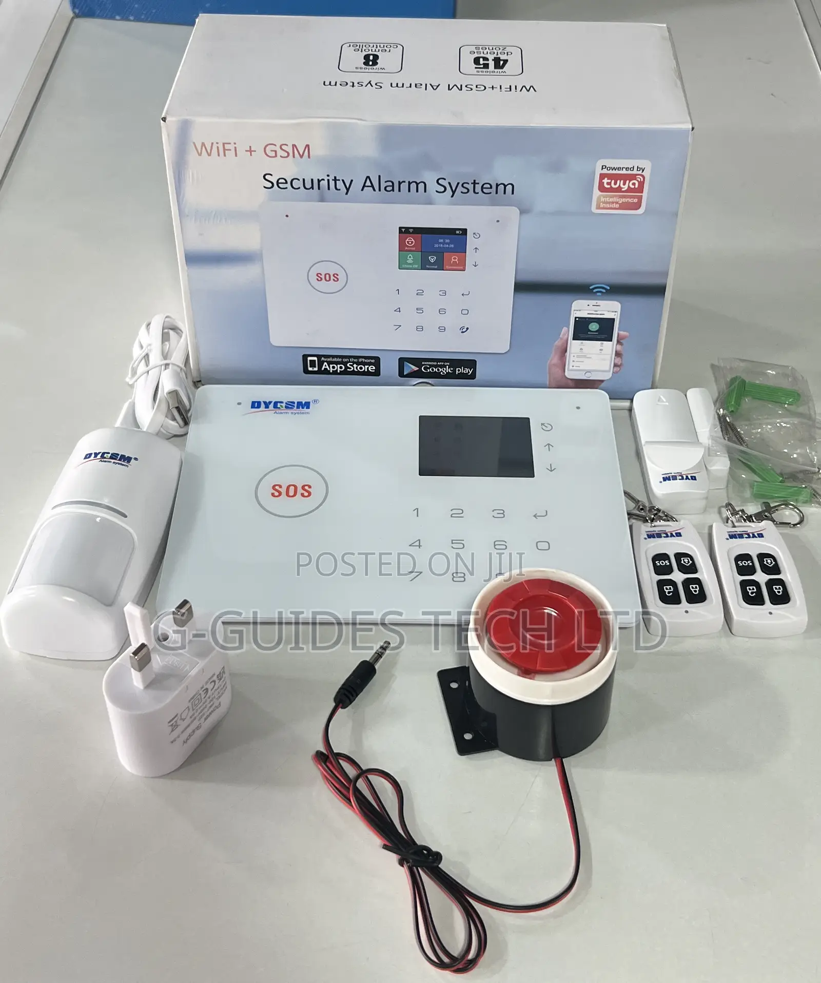 Tuya Smart Wifi Gsm Security Alarm System Dy-g66w