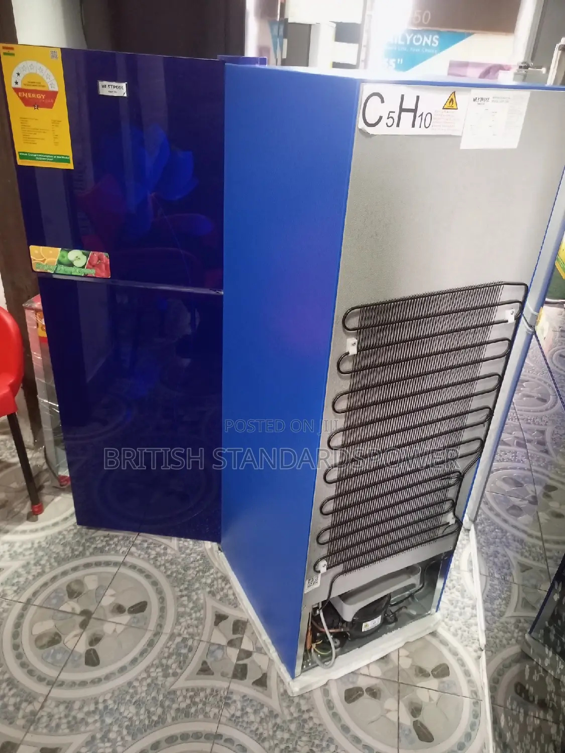 Amiable 138l Wp-158a Nasco Fridge Freezer Energy Set