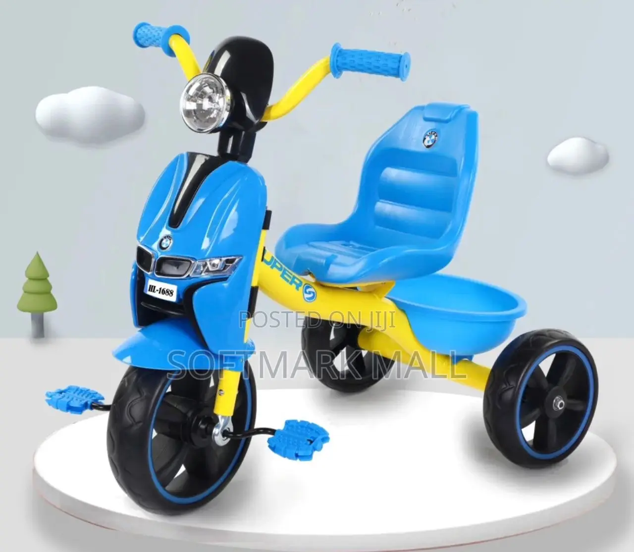 Nice Tricycle For Kids- Blue