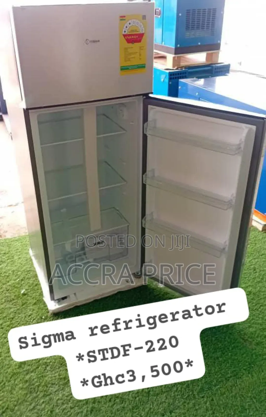 Fridge Stabilising in Ice Sigma Refrigerator STDF-220 Fridge