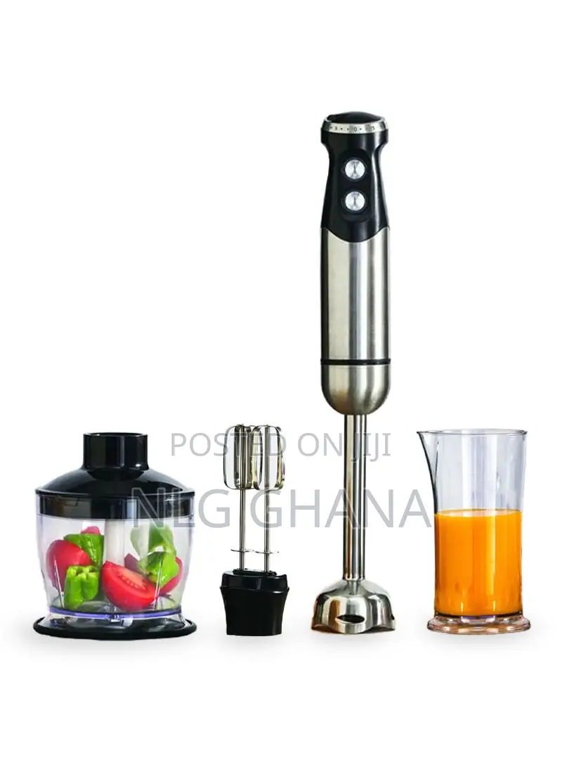 1000w 800ml Inox Hand Blender Set. Kar1170