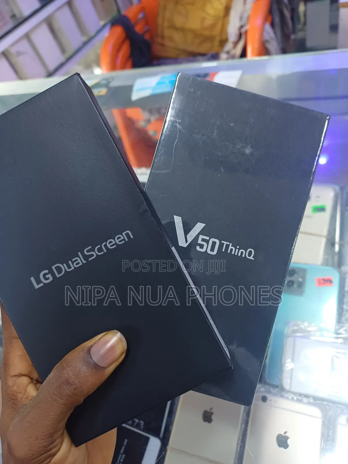 New LG V50 ThinQ 128 GB Black