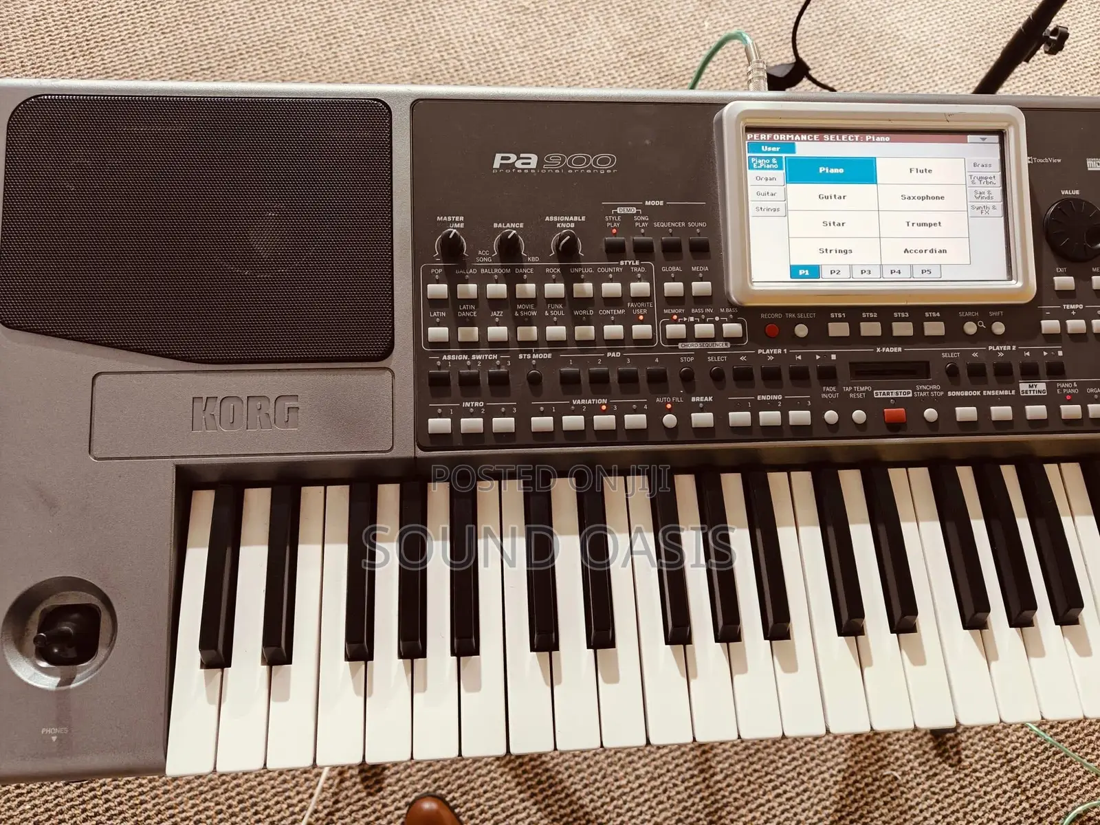 Korg Pa900 61-Key Pro Arranger Keyboard