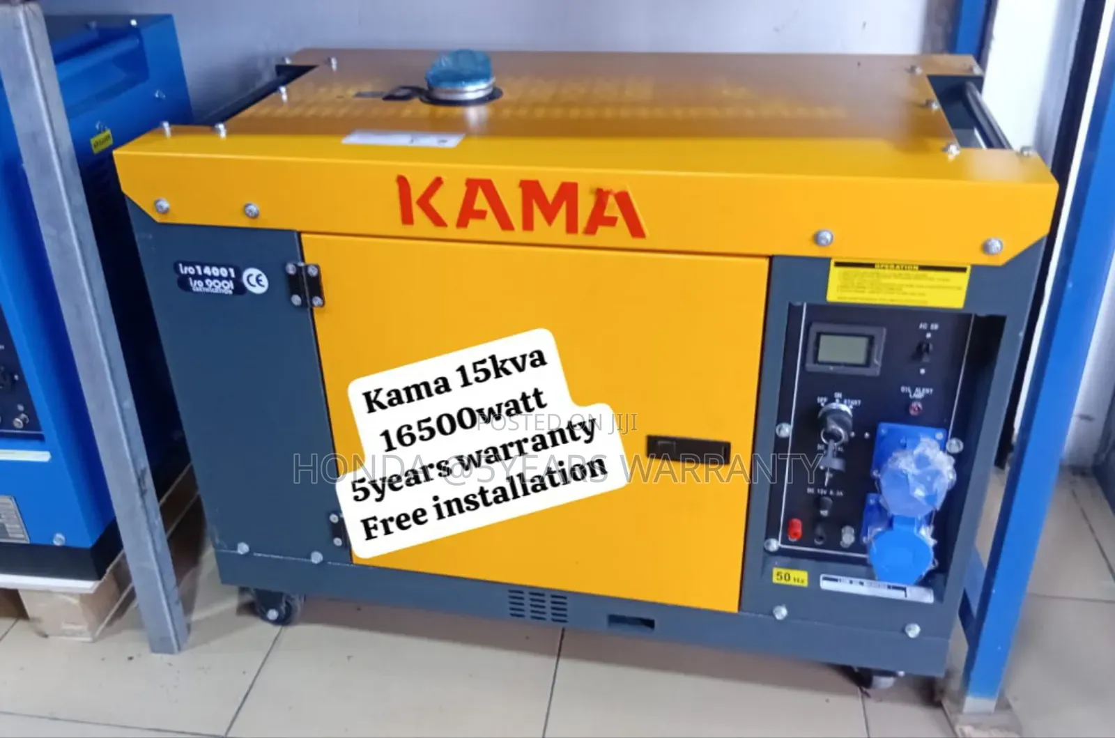 Energy Partners Kama Generator 15kva 16500watt Diesel 15kva