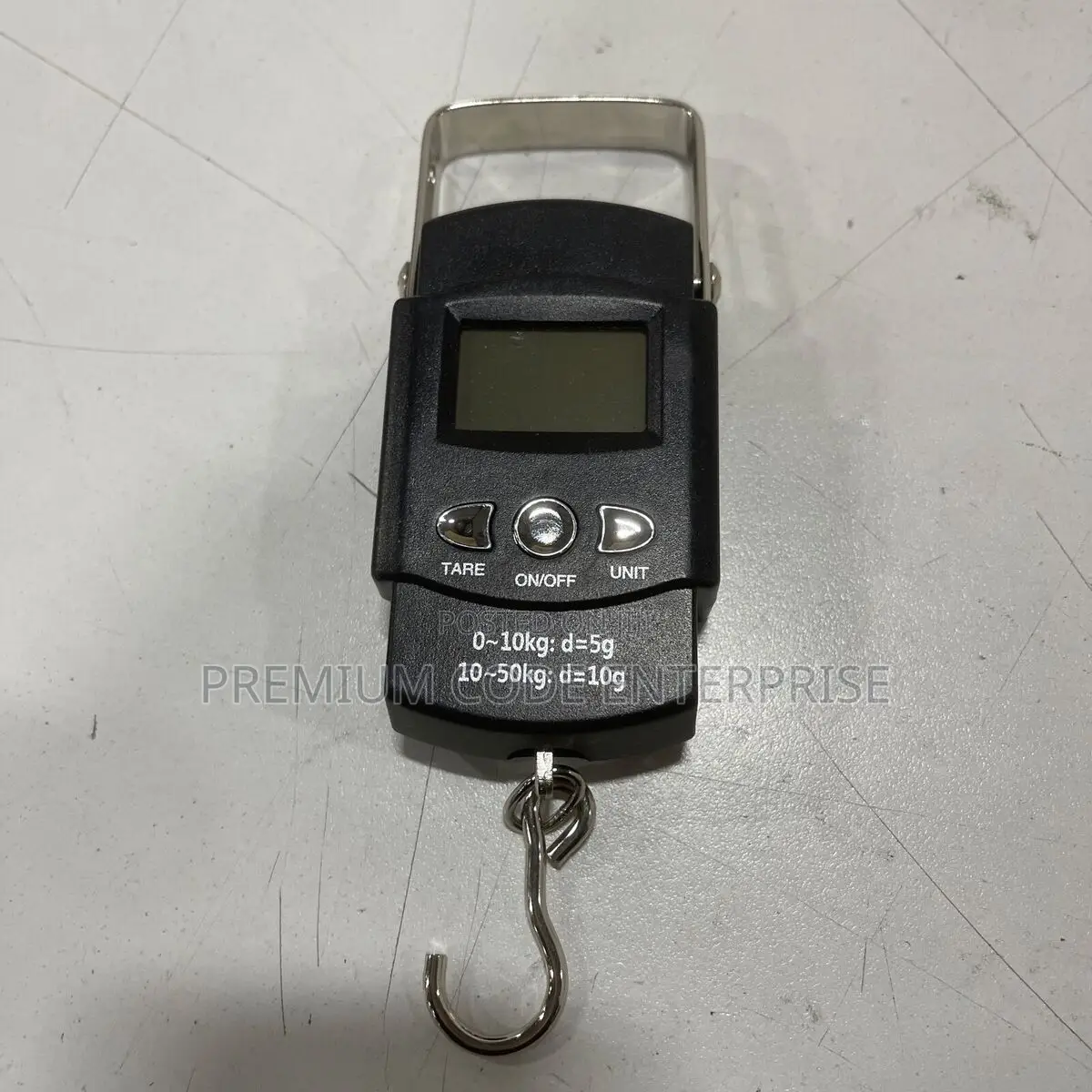 Portable Electronic Digital Hanging Scale – 50kg Max Weight