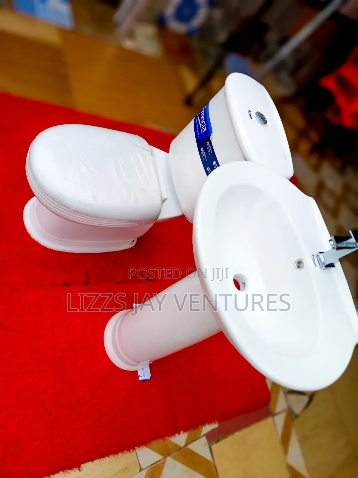 Water Closet and Basin Set